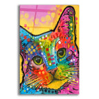 Epic Art 'Tilt Cat' by Dean Russo, Acrylic Glass Wall Art