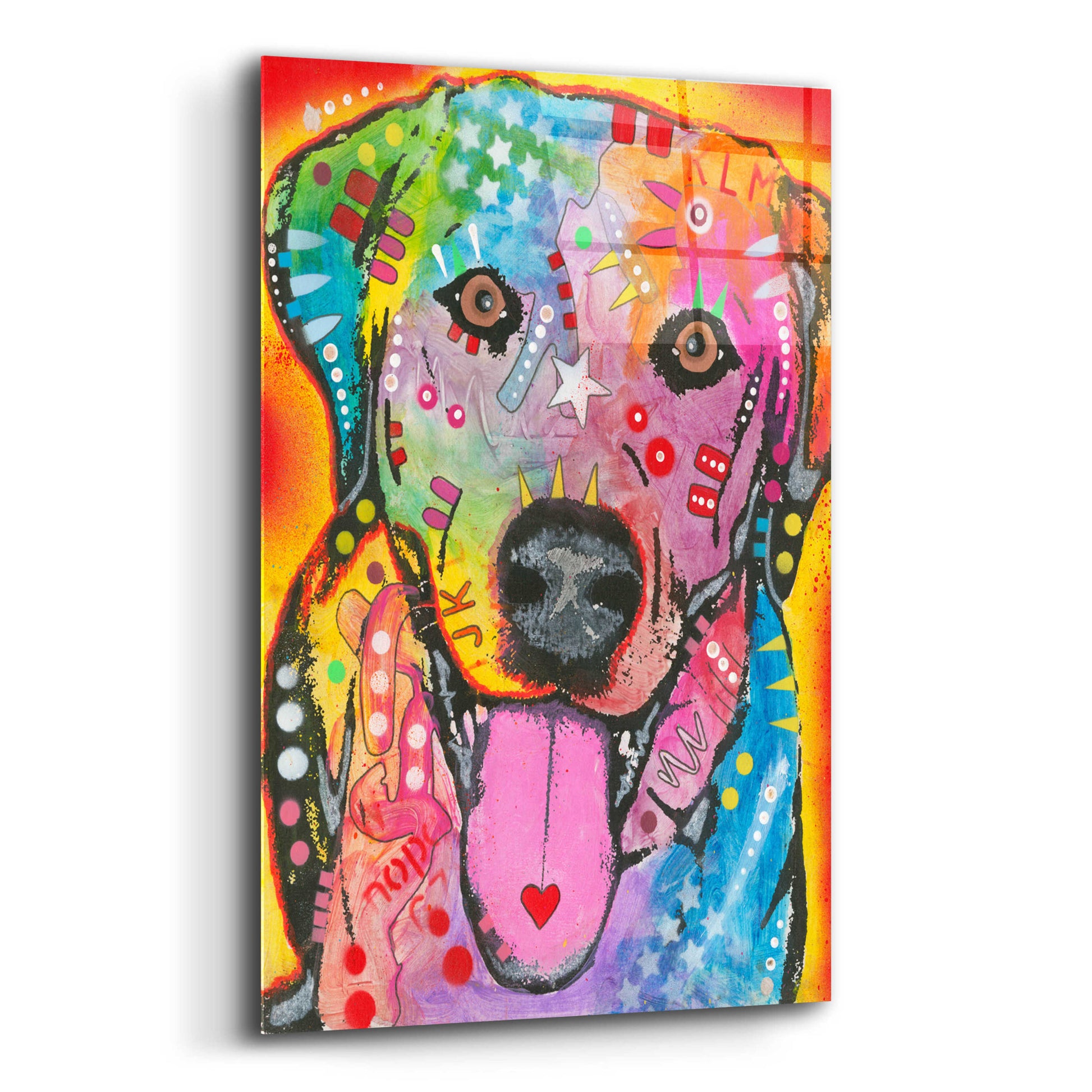 Epic Art 'Loving Joy' by Dean Russo, Acrylic Glass Wall Art,12x16