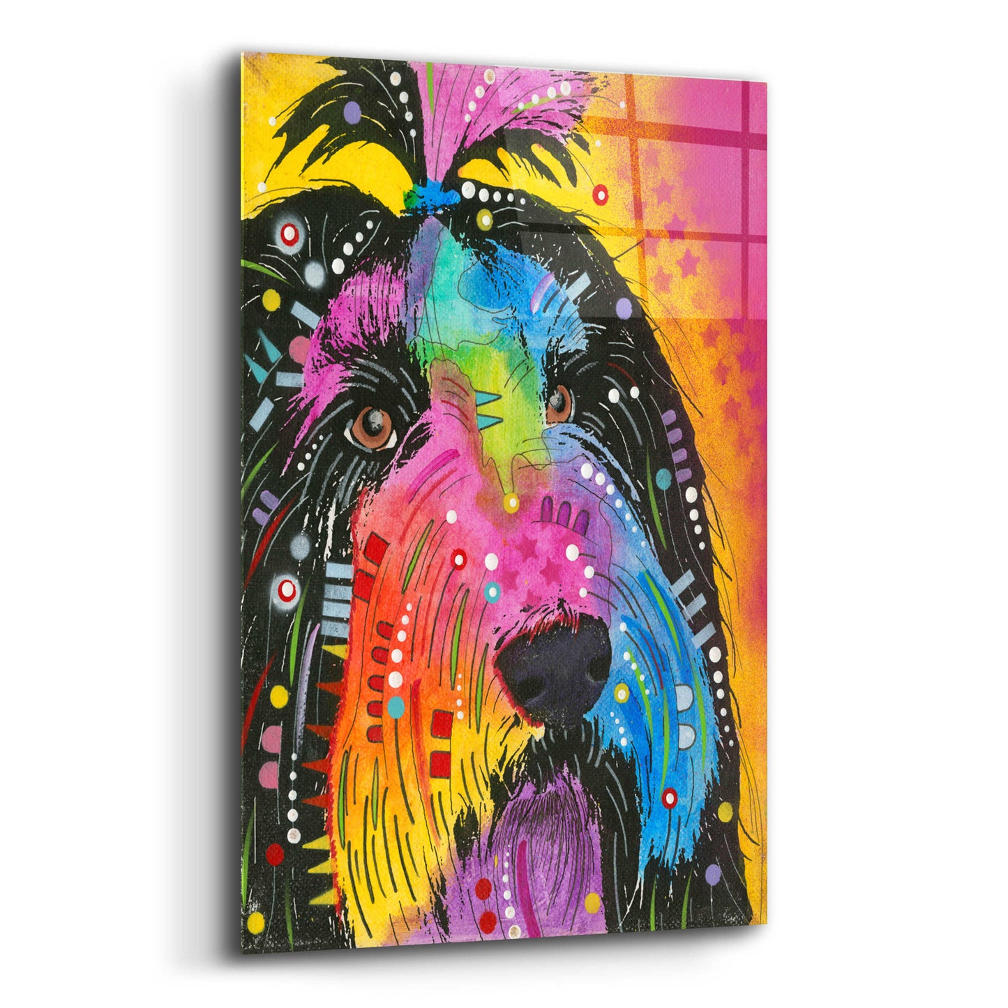 Epic Art 'Prissy' by Dean Russo, Acrylic Glass Wall Art,12x16