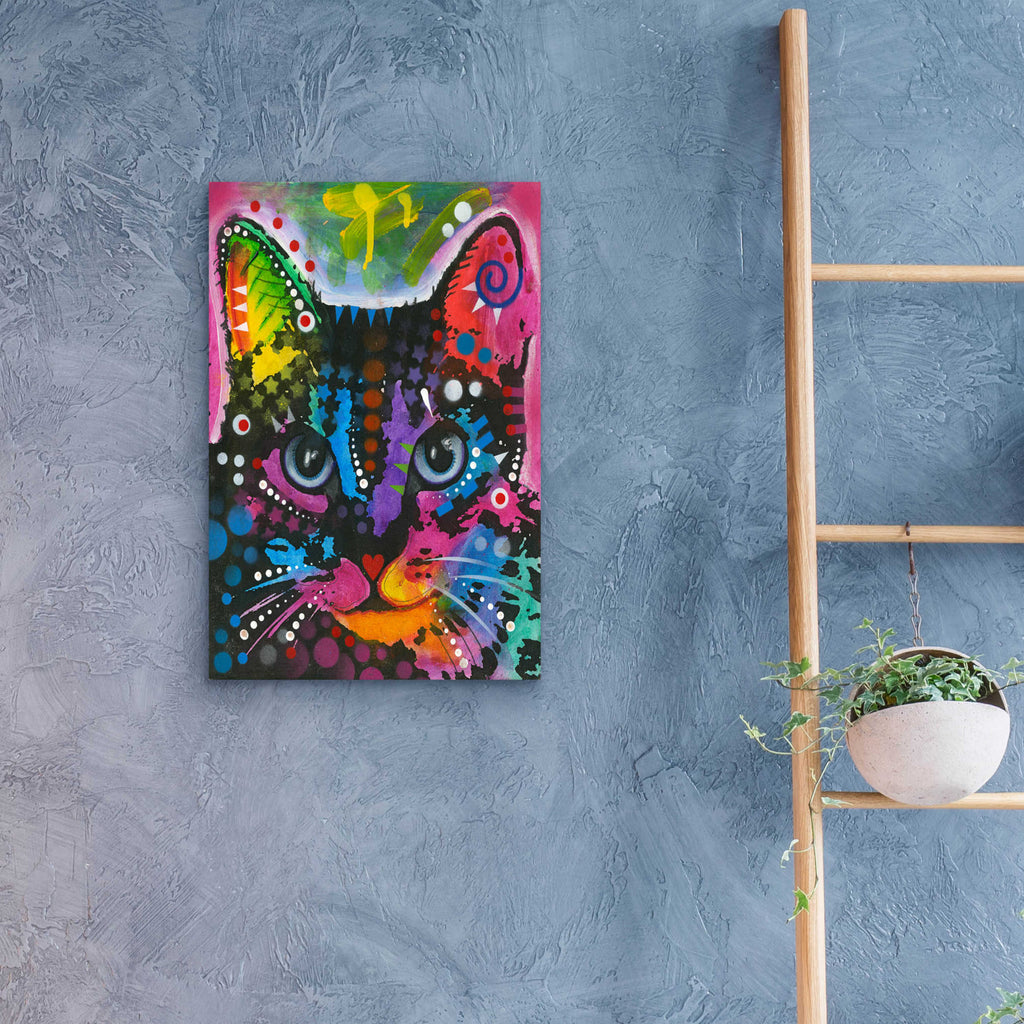 Epic Art 'Maya Swirl' by Dean Russo, Acrylic Glass Wall Art,16x24