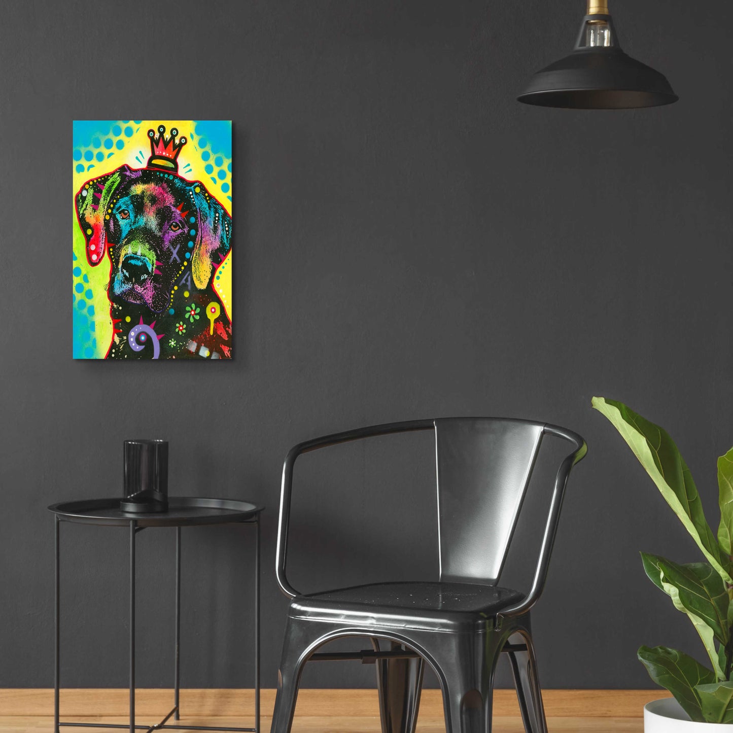 Epic Art 'good to be king' by Dean Russo, Acrylic Glass Wall Art,16x24