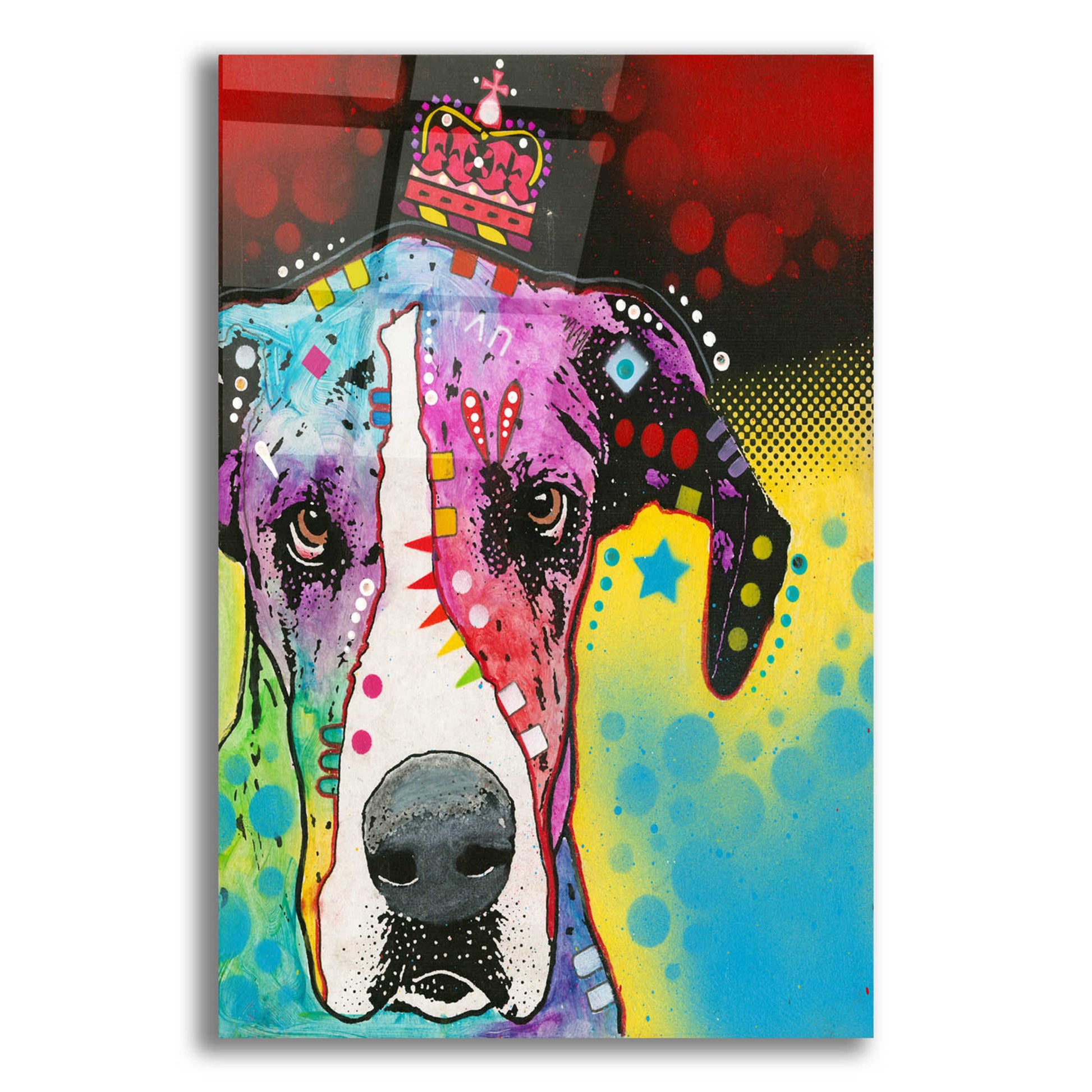 Epic Art 'good to be queen' by Dean Russo, Acrylic Glass Wall Art,12x16