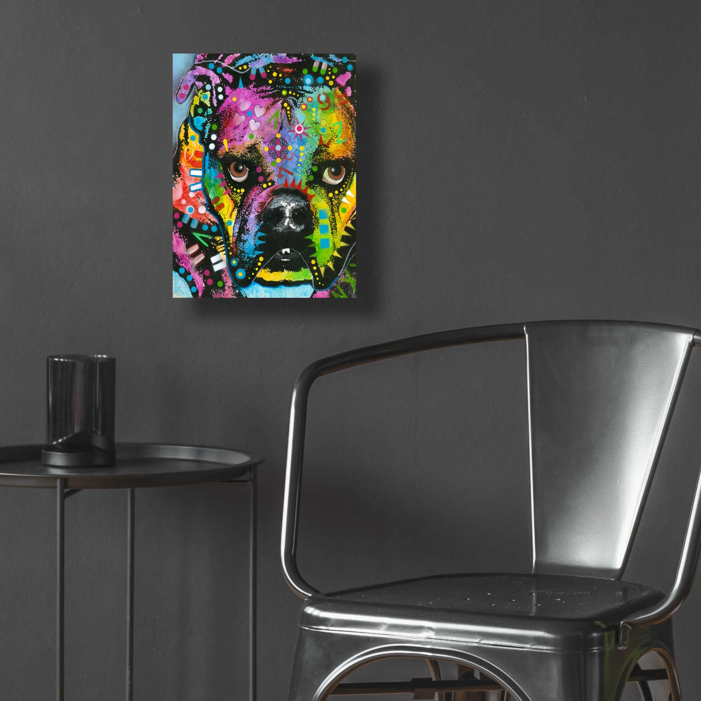 Epic Art 'bully love' by Dean Russo, Acrylic Glass Wall Art,12x16