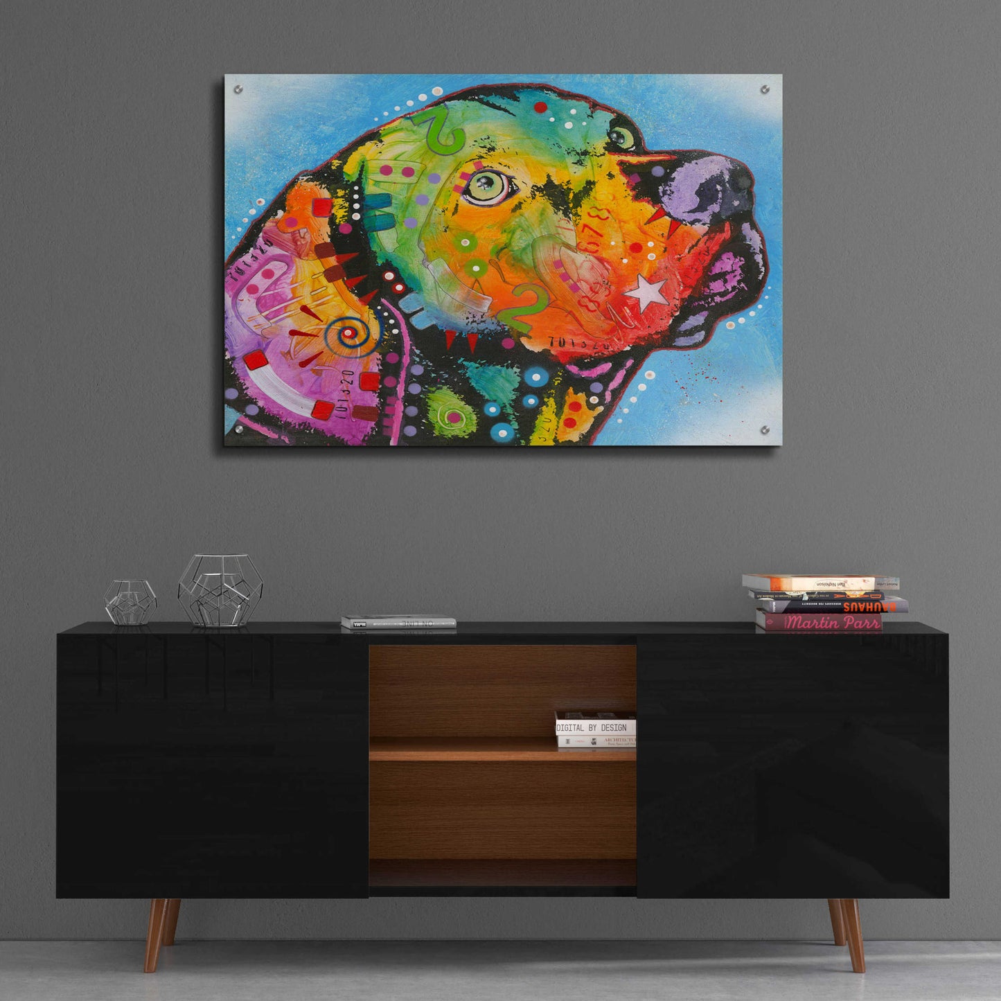 Epic Art 'Gazing love' by Dean Russo, Acrylic Glass Wall Art,36x24