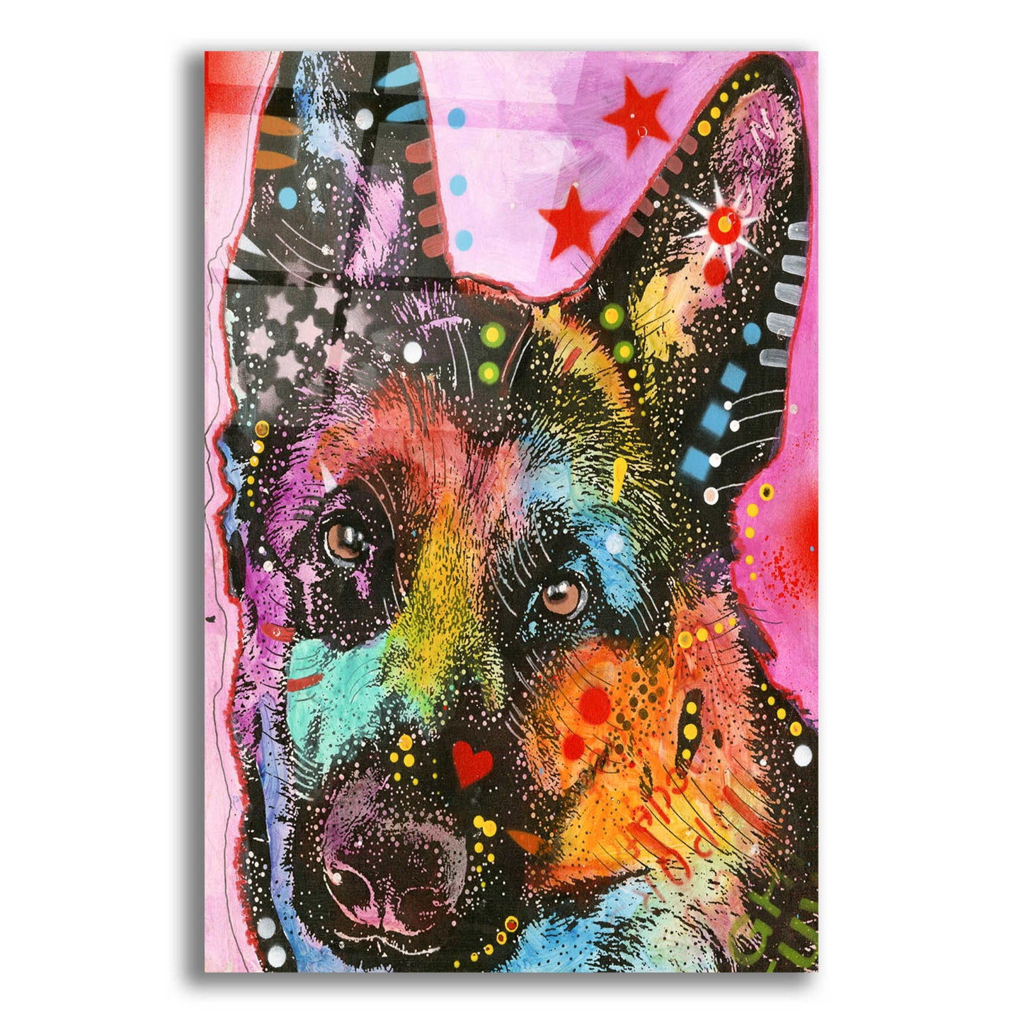 Epic Art 'Shepherd Star' by Dean Russo, Acrylic Glass Wall Art,12x16