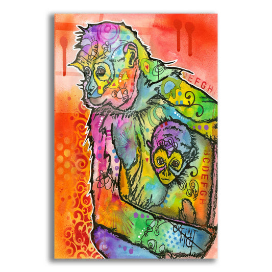 Epic Art 'Monkey 1' by Dean Russo, Acrylic Glass Wall Art