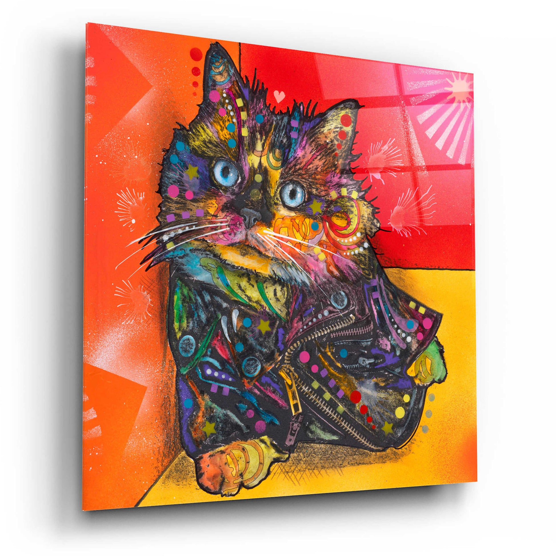 Epic Art 'Baby Albert' by Dean Russo, Acrylic Glass Wall Art,12x12