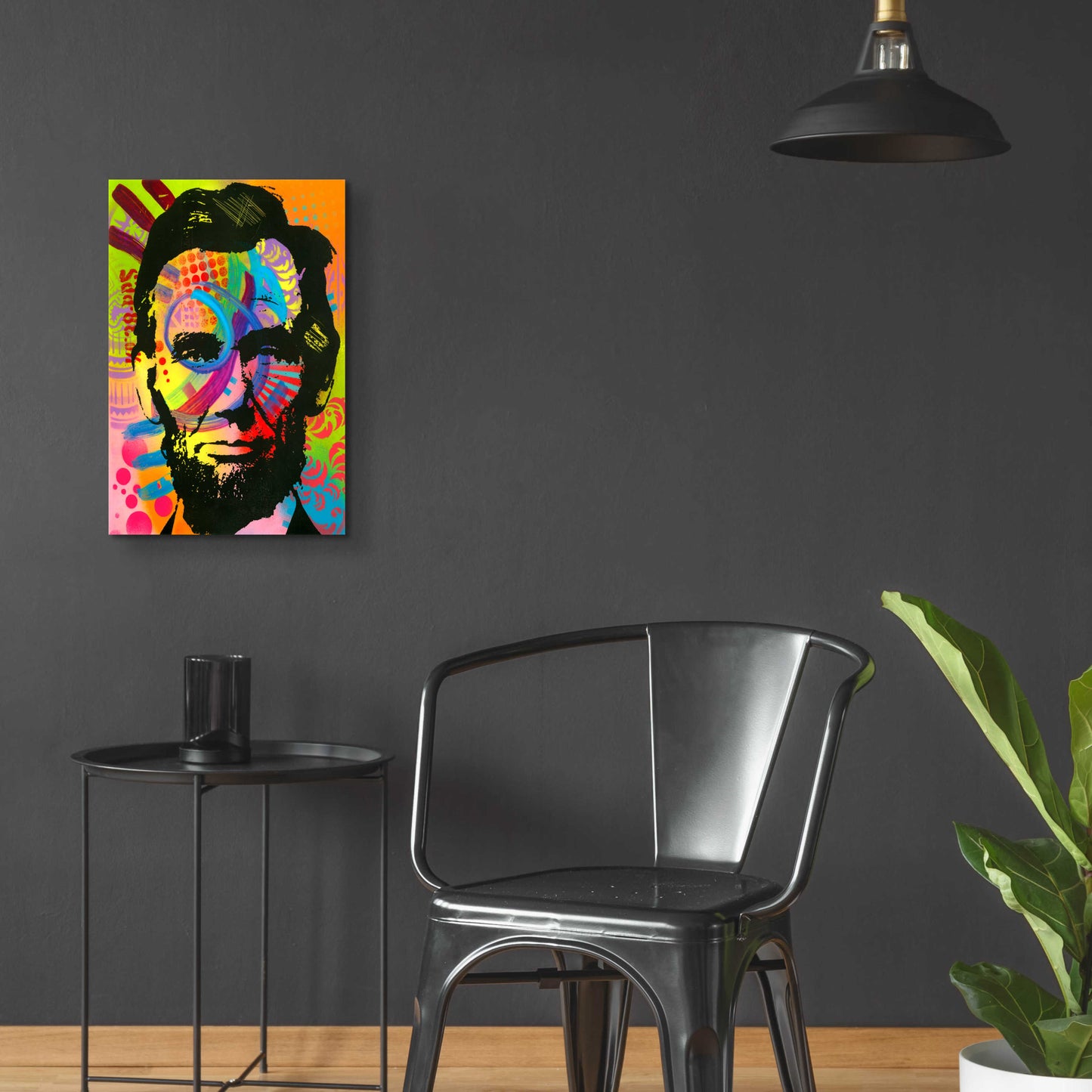 Epic Art 'Abraham Lincoln yeah bro' by Dean Russo, Acrylic Glass Wall Art,16x24