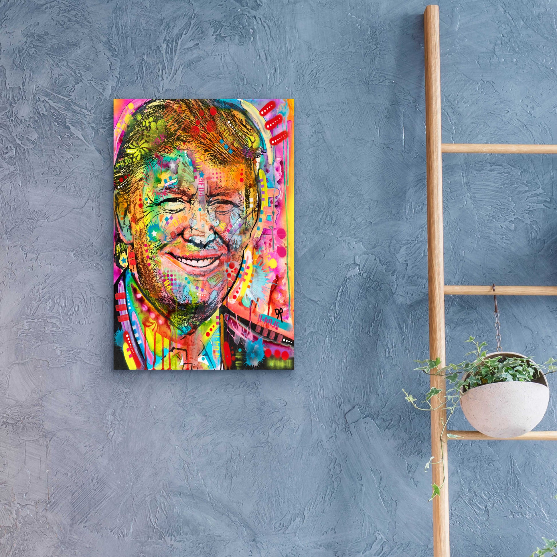 Epic Art 'Trump' by Dean Russo, Acrylic Glass Wall Art,16x24