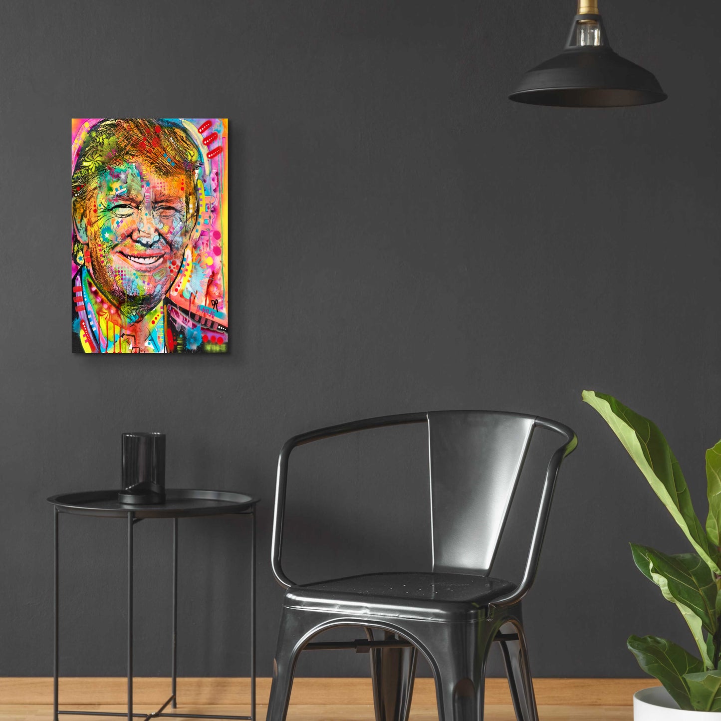 Epic Art 'Trump' by Dean Russo, Acrylic Glass Wall Art,16x24