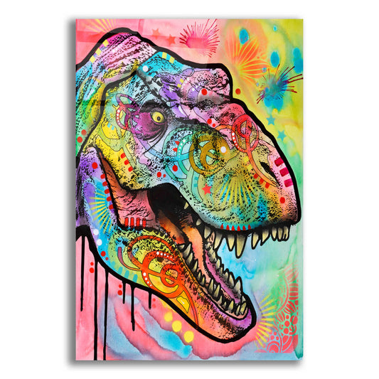 Epic Art 'T Rex 1' by Dean Russo, Acrylic Glass Wall Art