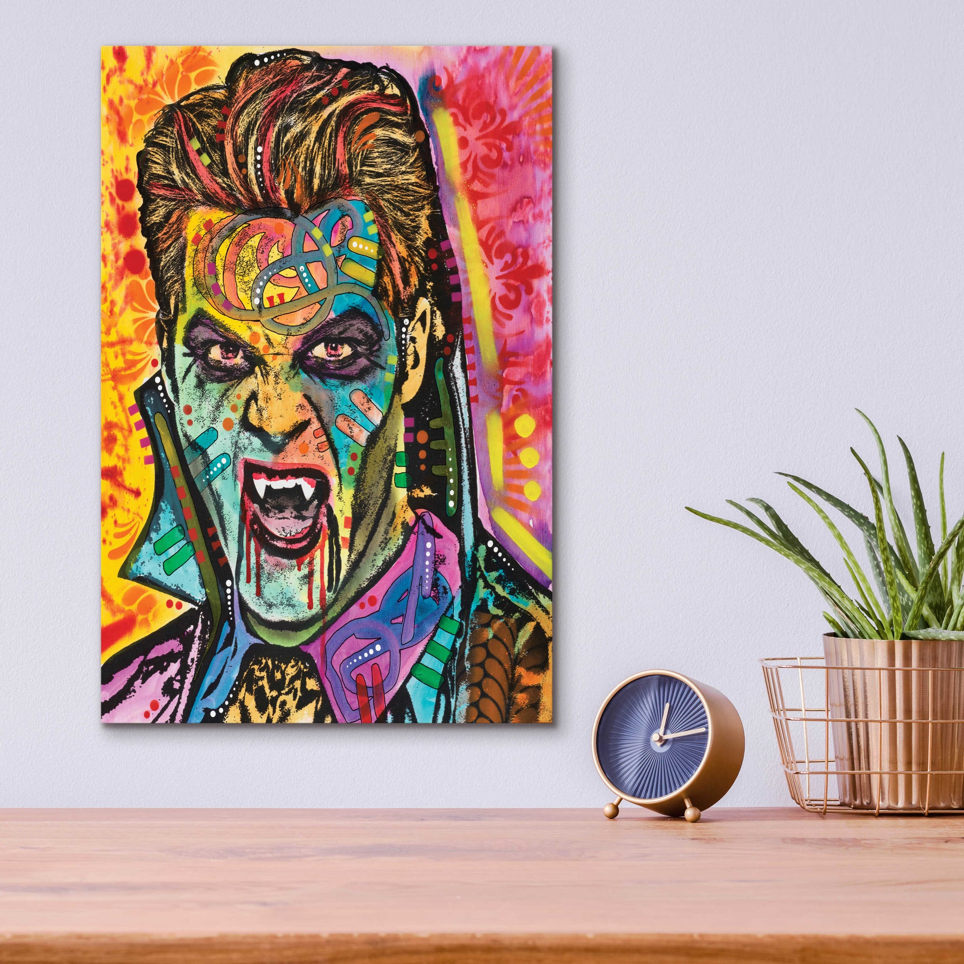 Epic Art 'Dracula' by Dean Russo, Acrylic Glass Wall Art,12x16