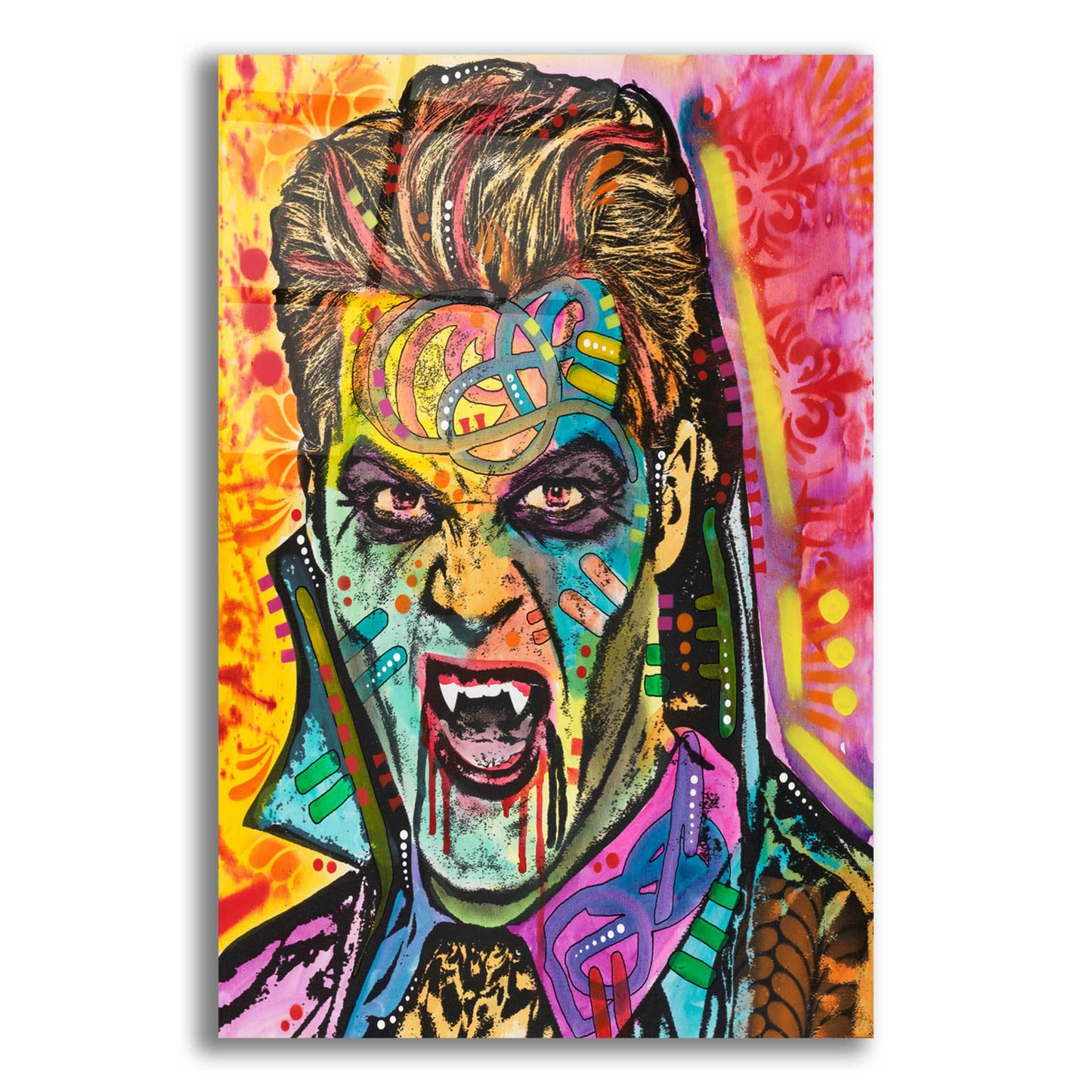 Epic Art 'Dracula' by Dean Russo, Acrylic Glass Wall Art,12x16