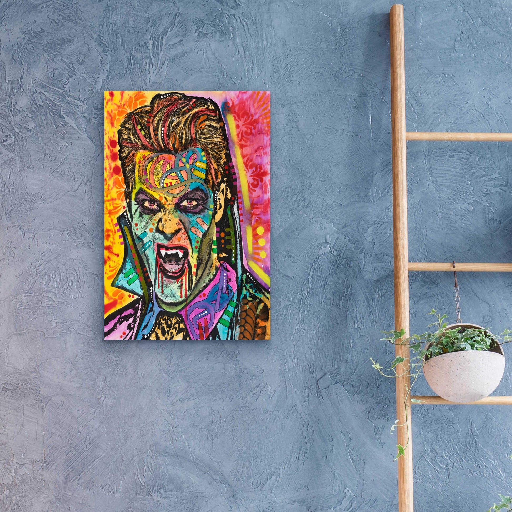 Epic Art 'Dracula' by Dean Russo, Acrylic Glass Wall Art,16x24