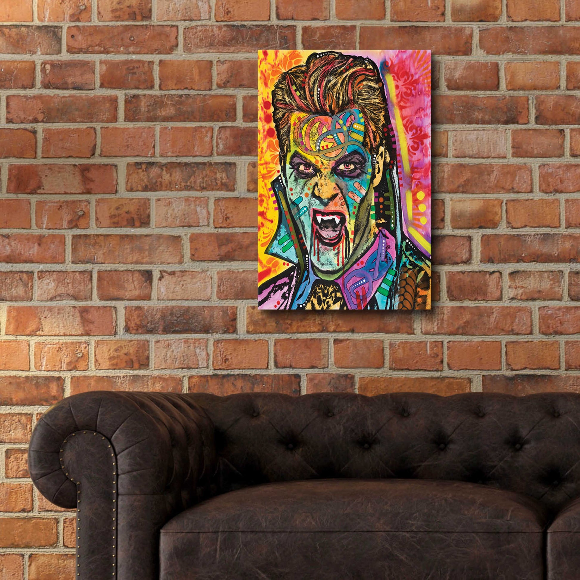 Epic Art 'Dracula' by Dean Russo, Acrylic Glass Wall Art,16x24