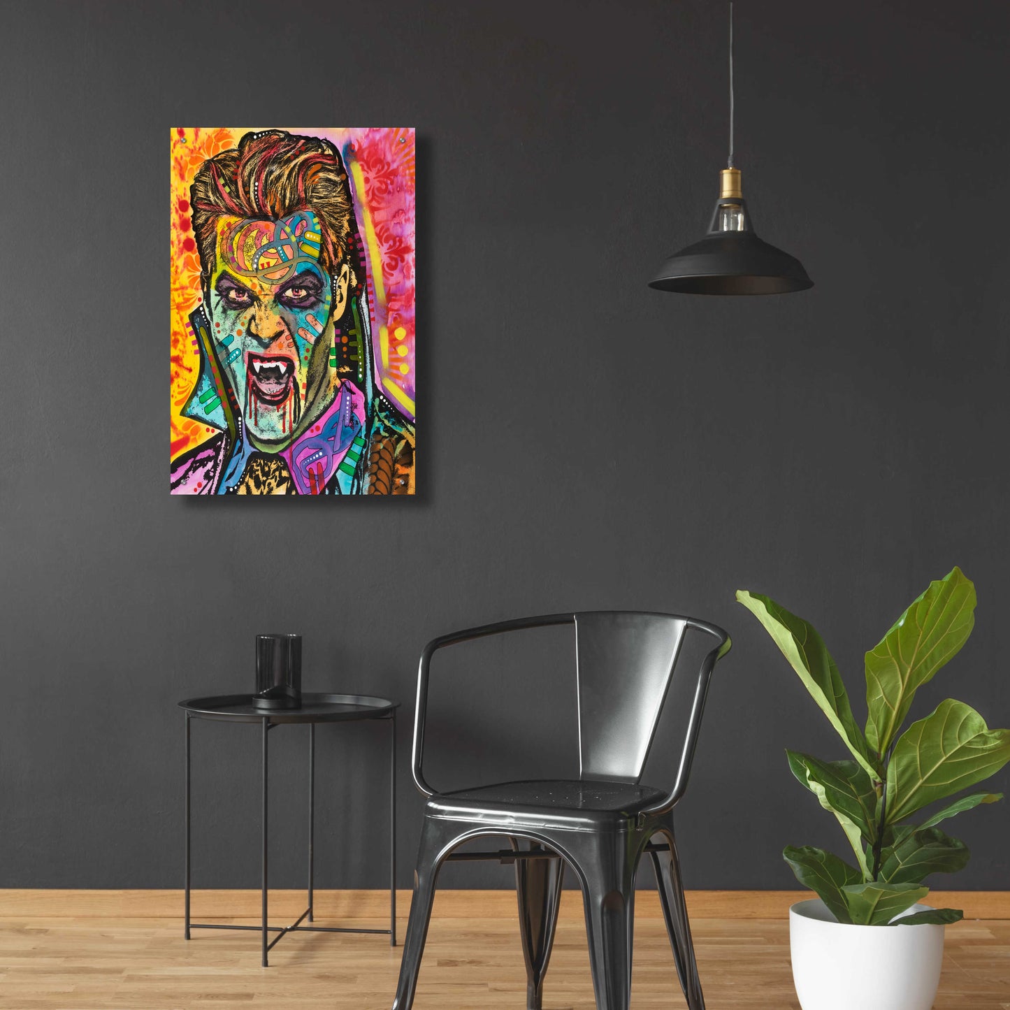 Epic Art 'Dracula' by Dean Russo, Acrylic Glass Wall Art,24x36