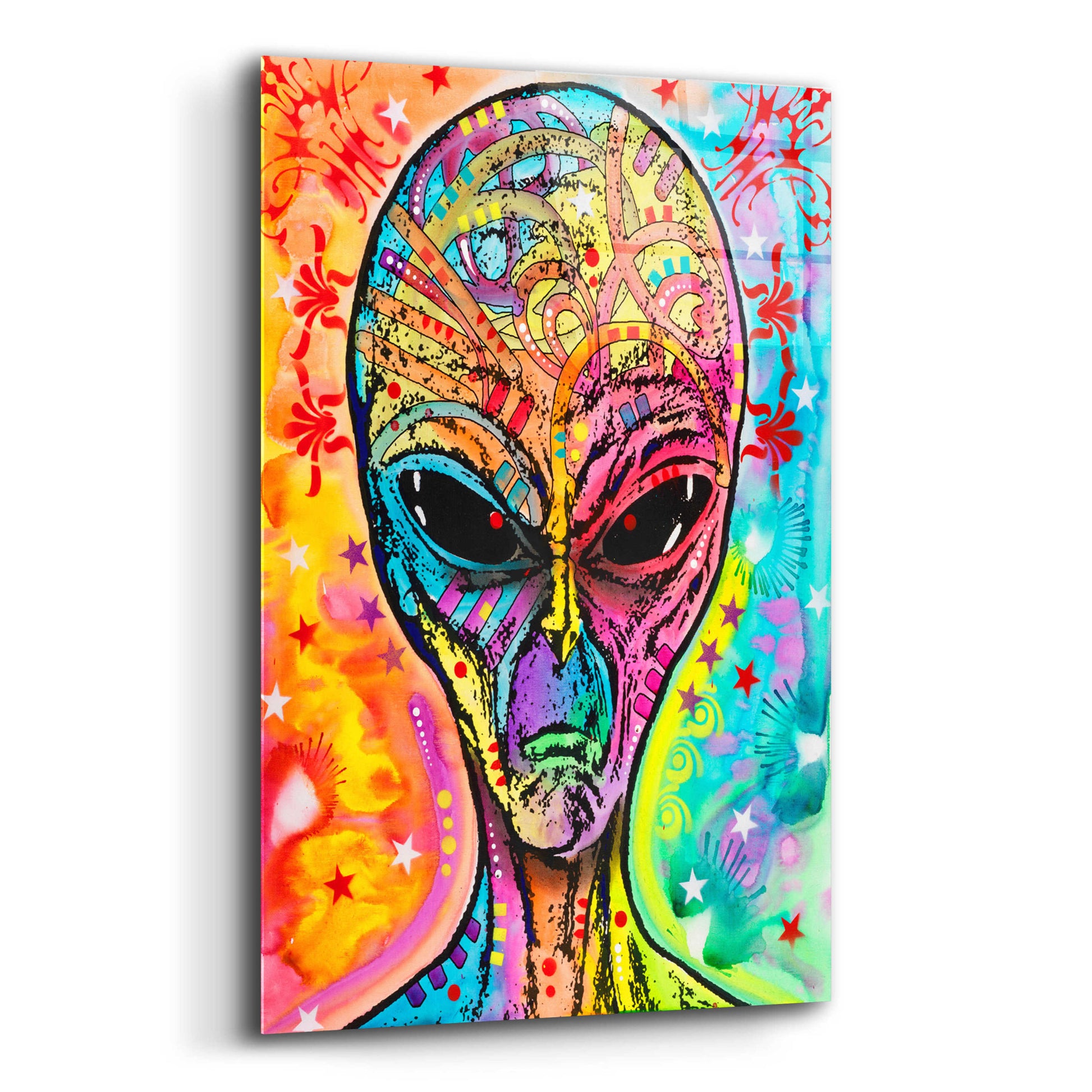 Epic Art 'Alien - Far Out' by Dean Russo, Acrylic Glass Wall Art,12x16