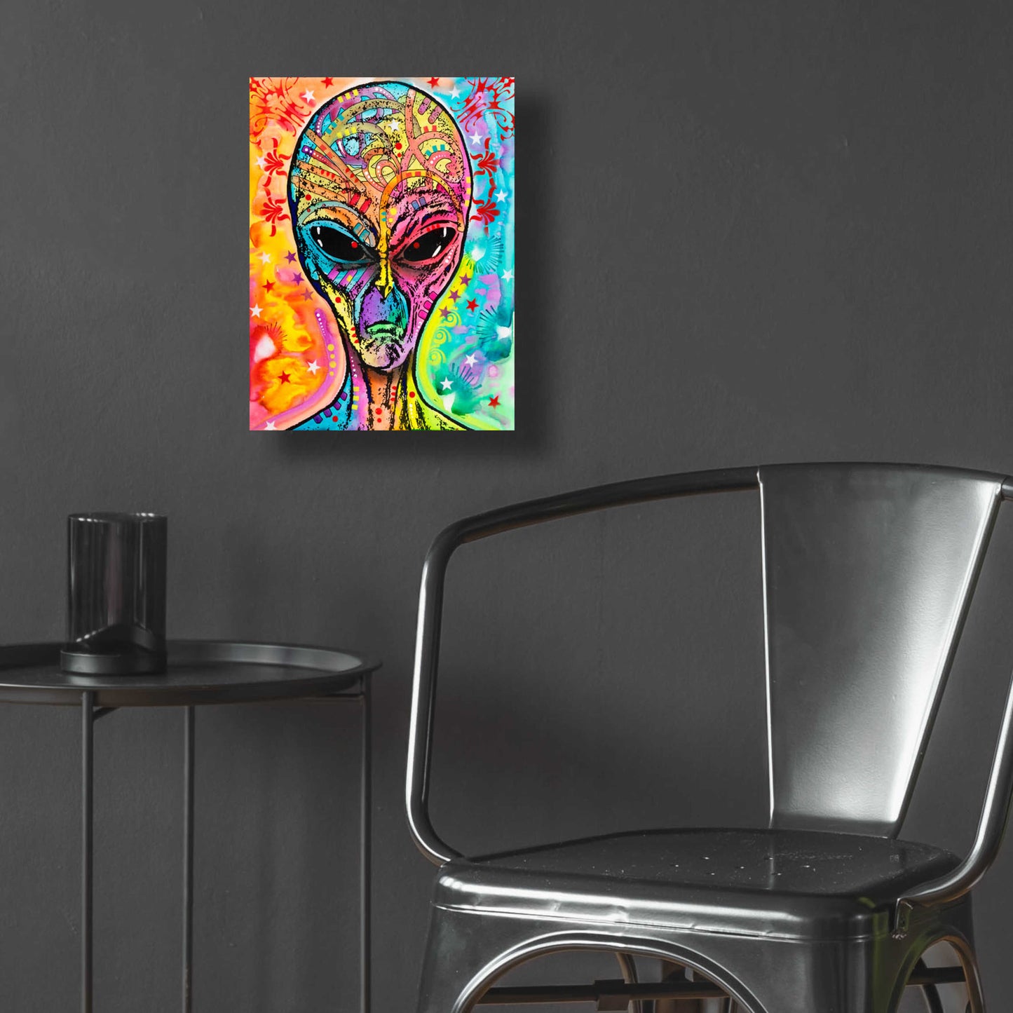 Epic Art 'Alien - Far Out' by Dean Russo, Acrylic Glass Wall Art,12x16