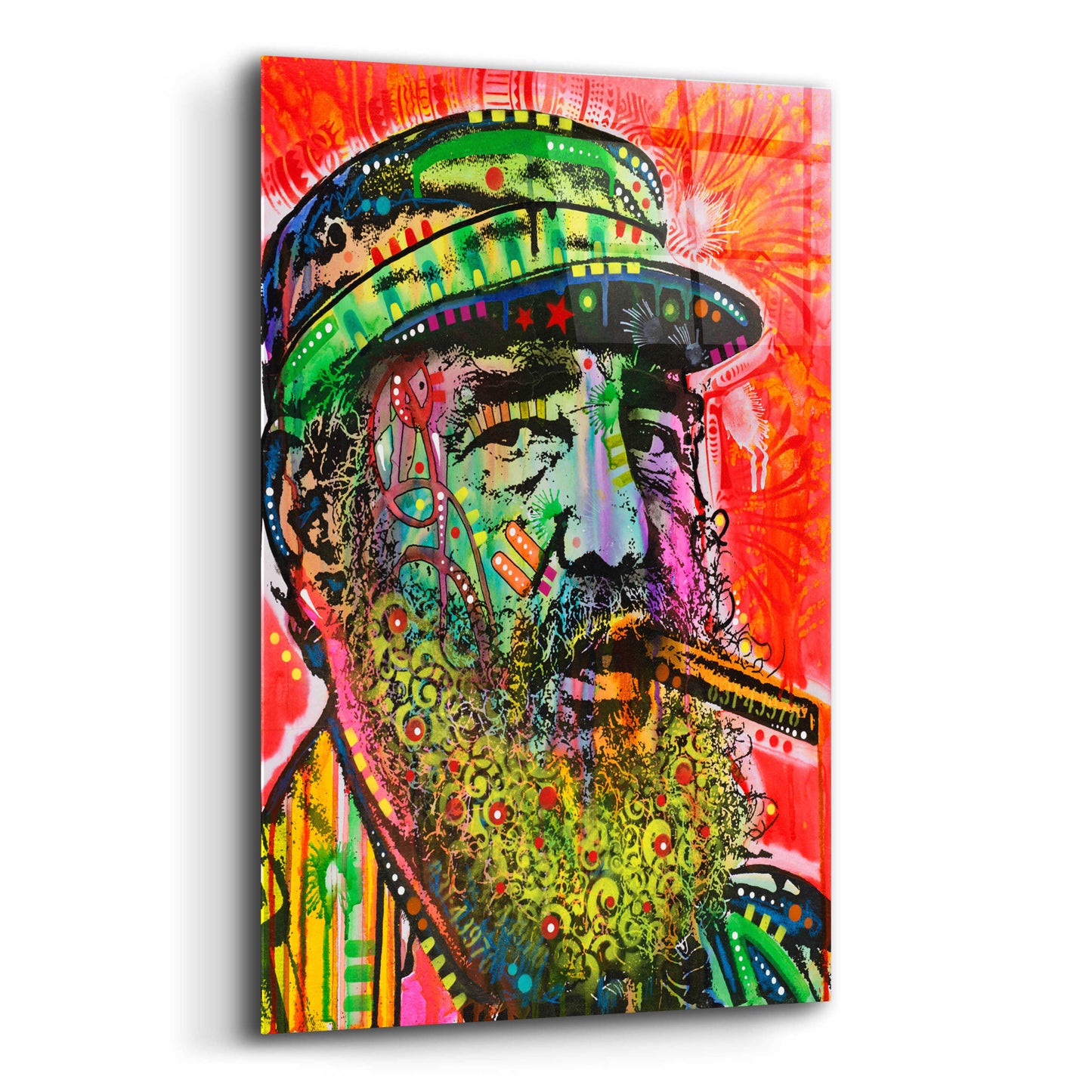 Epic Art 'Castro' by Dean Russo, Acrylic Glass Wall Art,12x16