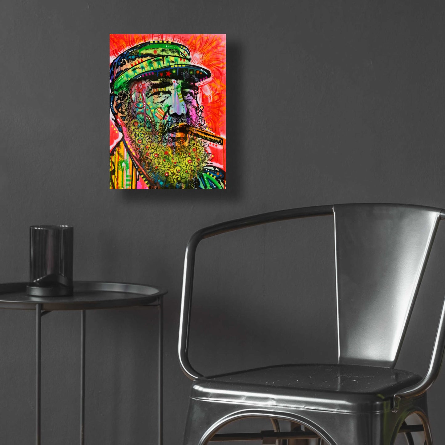 Epic Art 'Castro' by Dean Russo, Acrylic Glass Wall Art,12x16