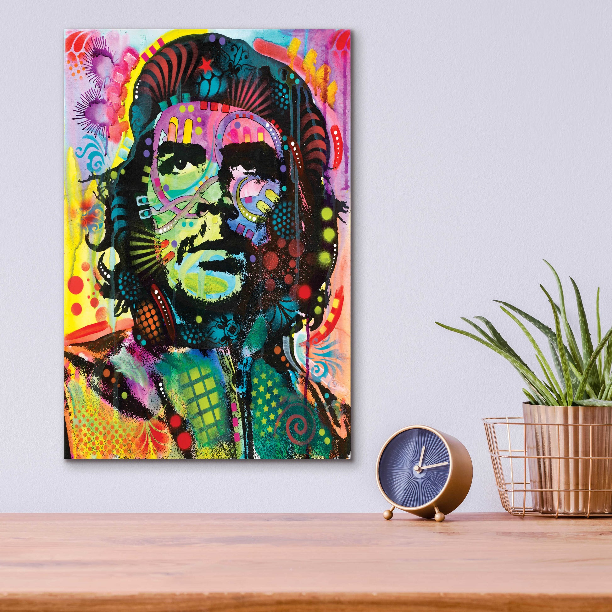 Epic Art 'Che Guevara' by Dean Russo, Acrylic Glass Wall Art,12x16