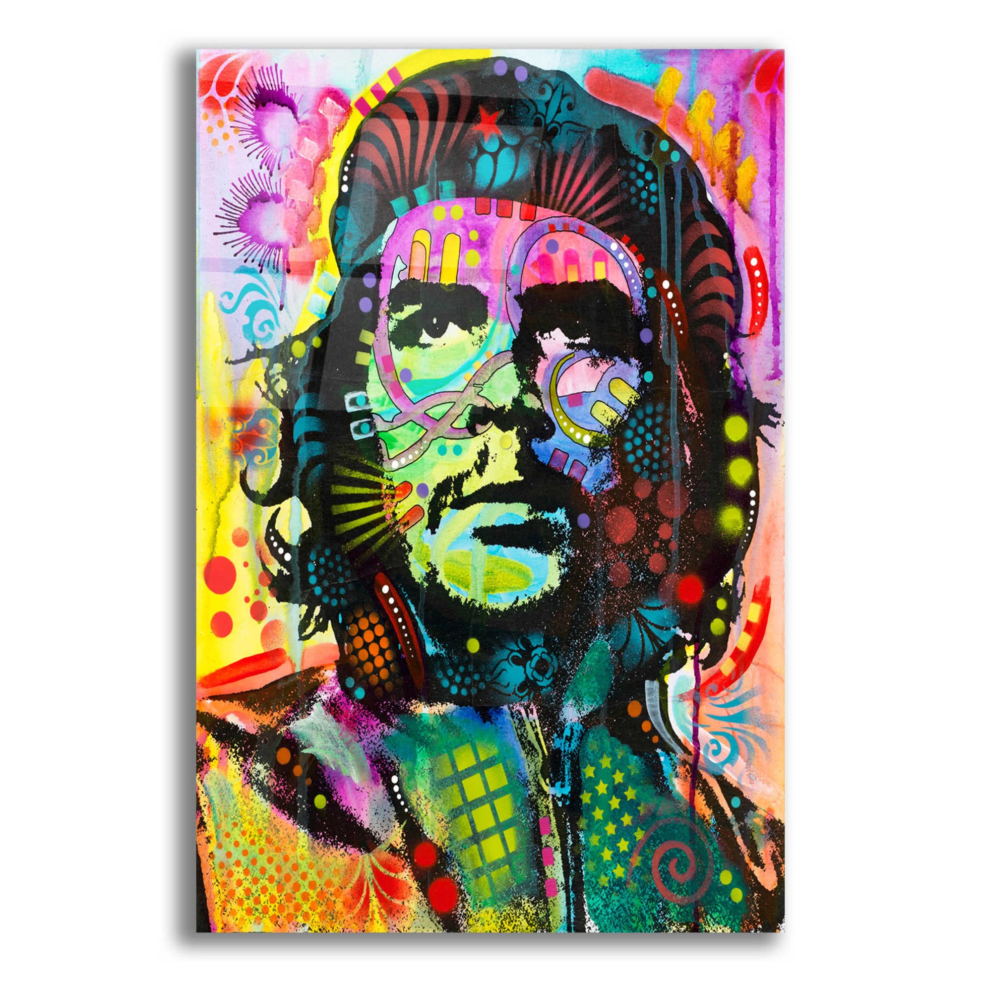 Epic Art 'Che Guevara' by Dean Russo, Acrylic Glass Wall Art,12x16