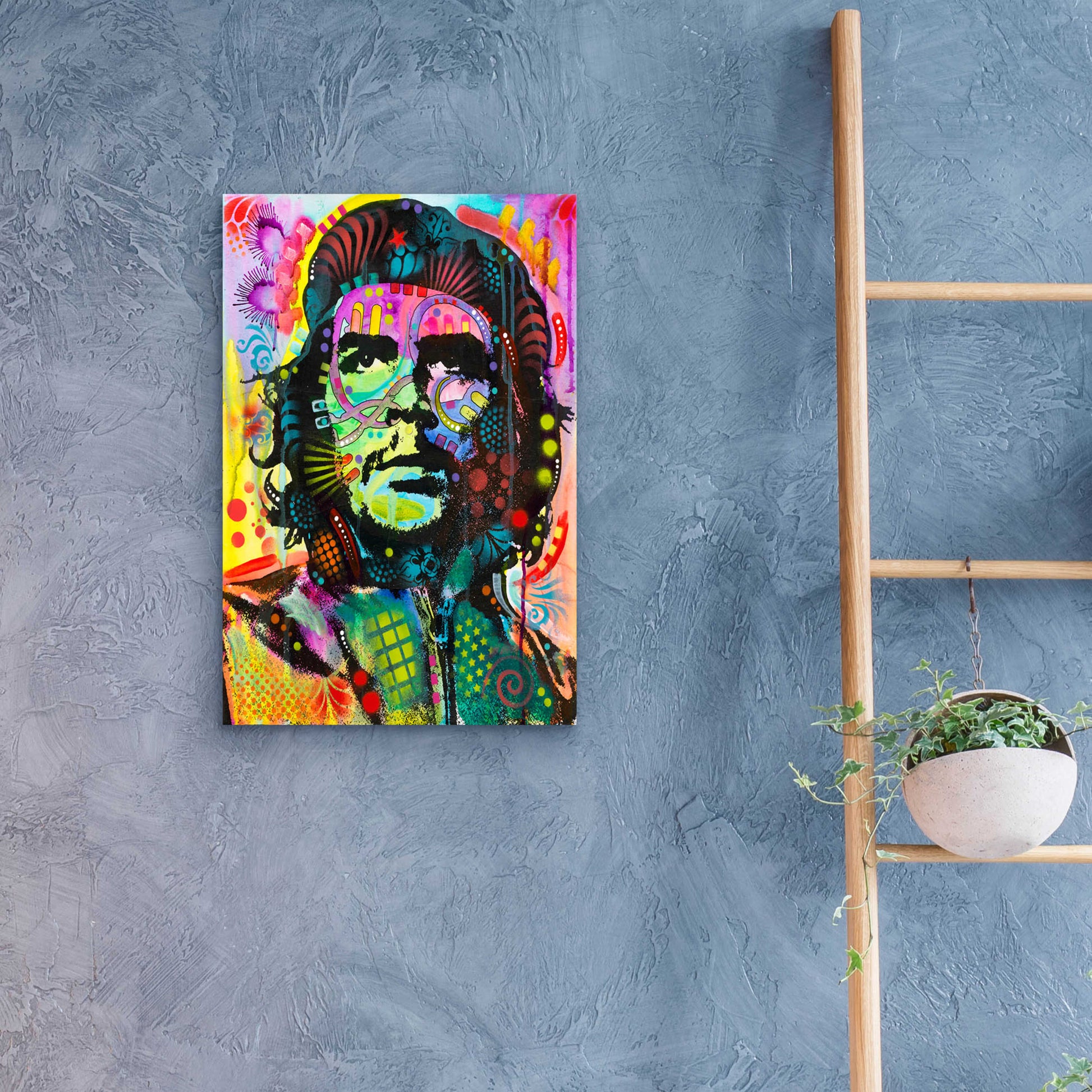 Epic Art 'Che Guevara' by Dean Russo, Acrylic Glass Wall Art,16x24