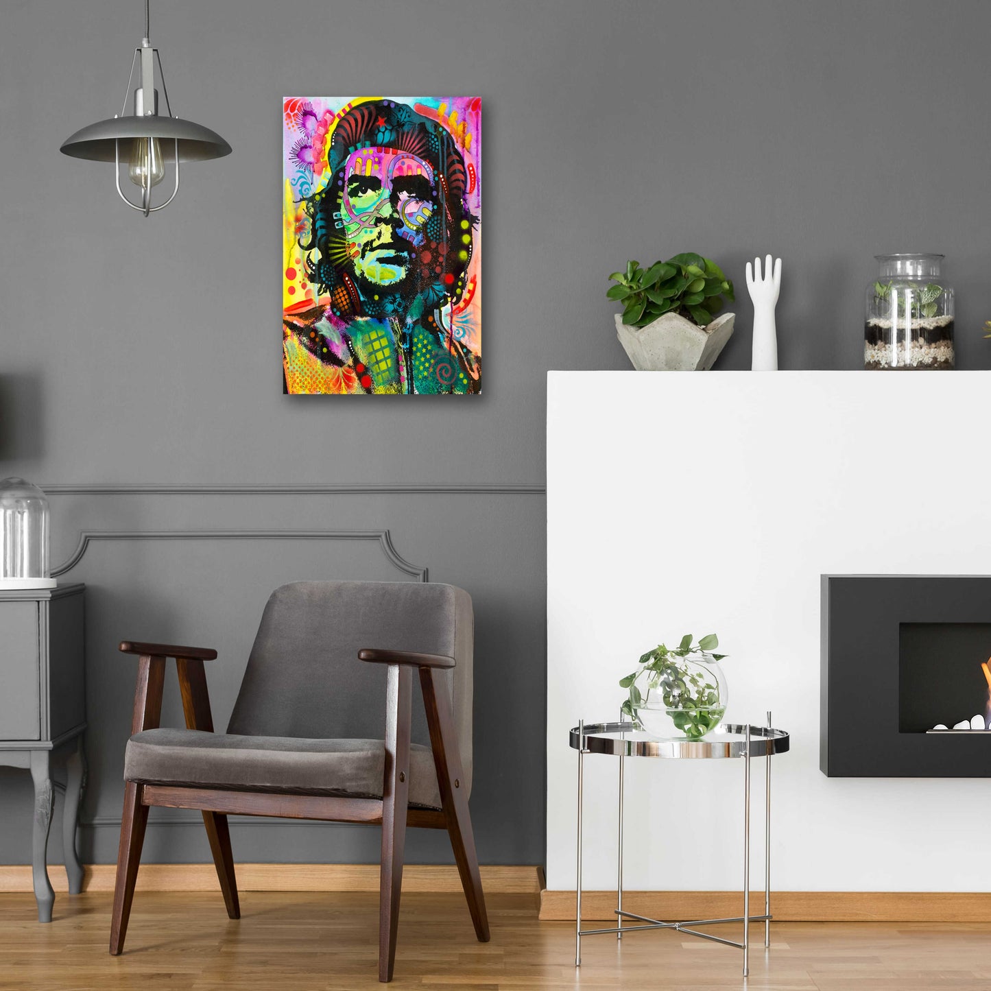 Epic Art 'Che Guevara' by Dean Russo, Acrylic Glass Wall Art,16x24