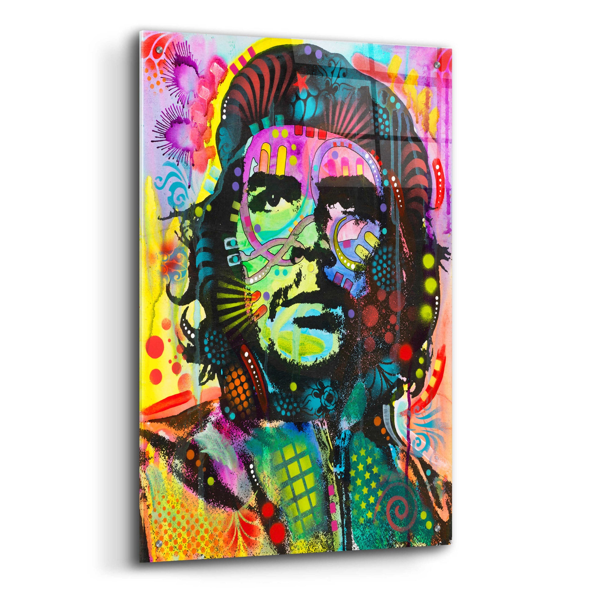 Epic Art 'Che Guevara' by Dean Russo, Acrylic Glass Wall Art,24x36