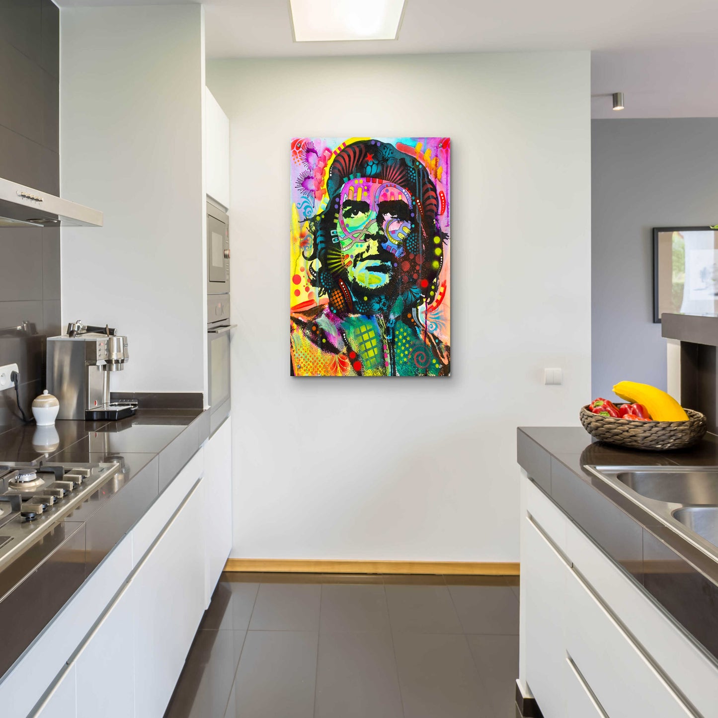 Epic Art 'Che Guevara' by Dean Russo, Acrylic Glass Wall Art,24x36