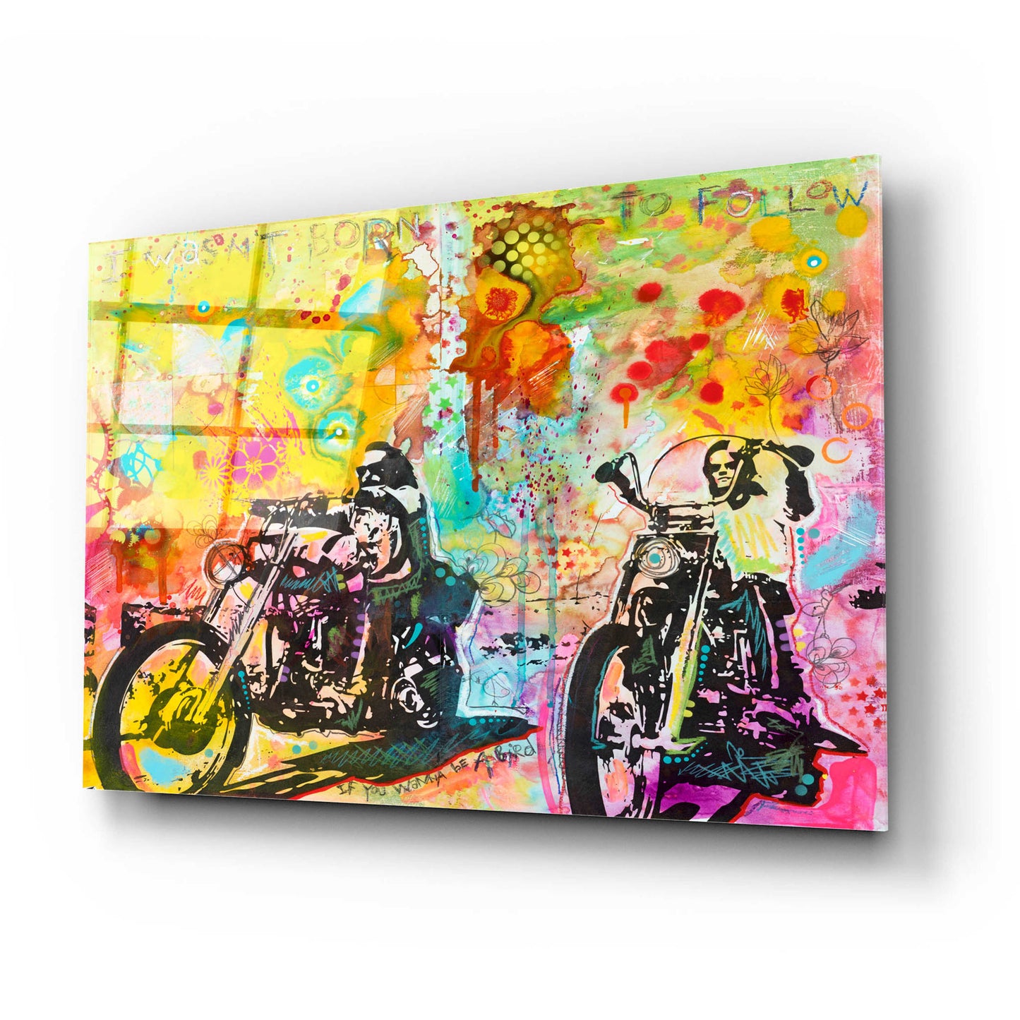 Epic Art 'Easy Rider' by Dean Russo, Acrylic Glass Wall Art,24x16