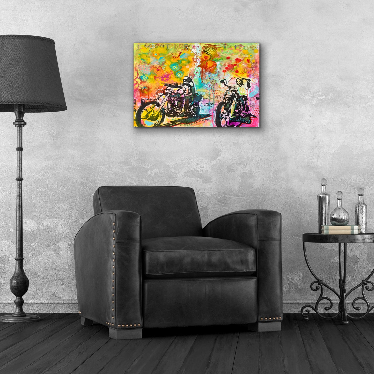 Epic Art 'Easy Rider' by Dean Russo, Acrylic Glass Wall Art,24x16