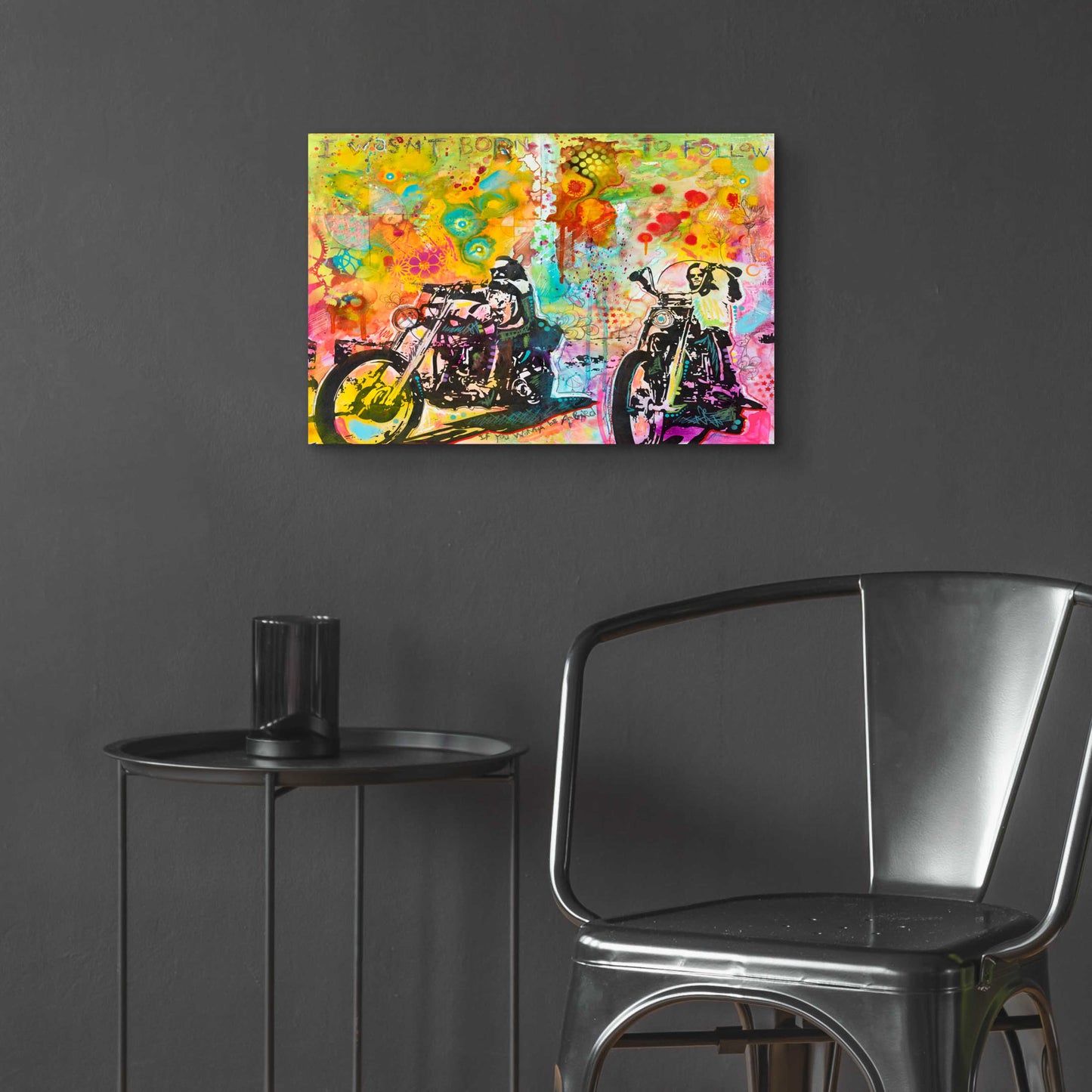 Epic Art 'Easy Rider' by Dean Russo, Acrylic Glass Wall Art,24x16