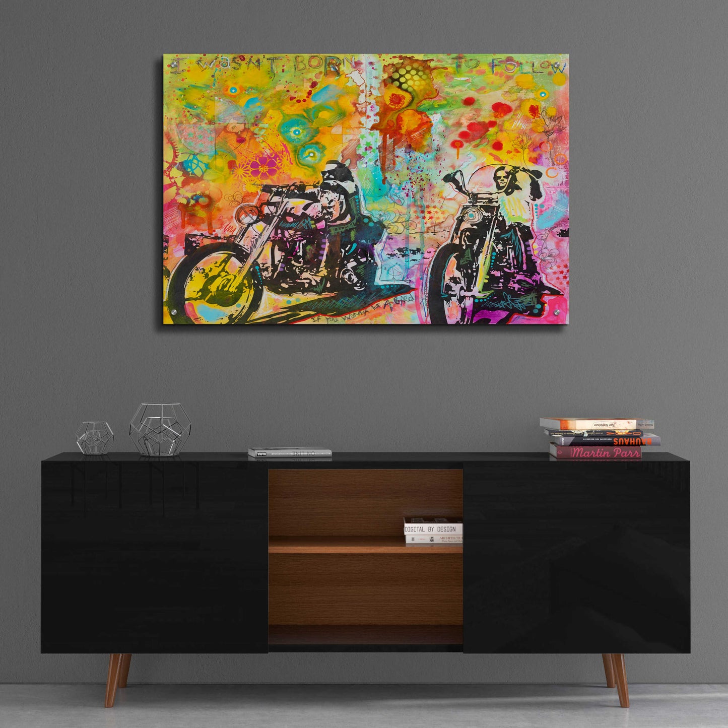 Epic Art 'Easy Rider' by Dean Russo, Acrylic Glass Wall Art,36x24