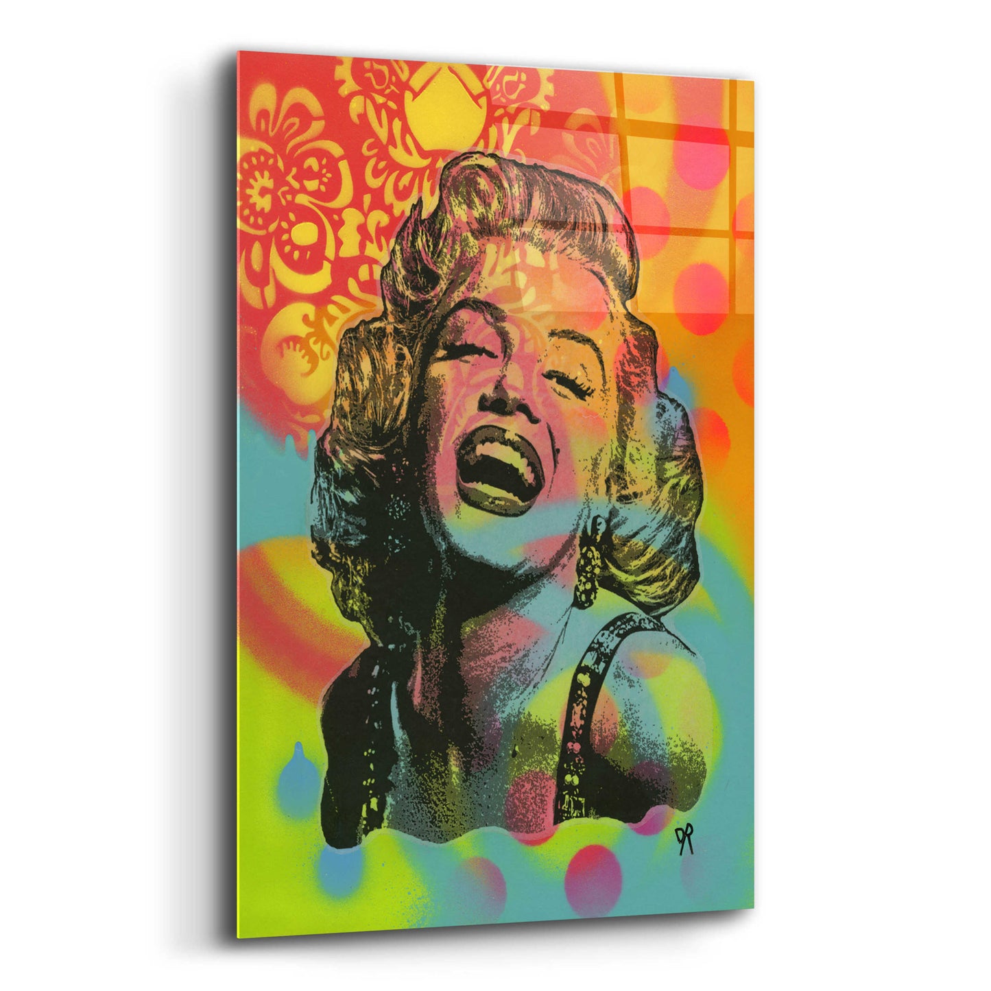 Epic Art 'Guffaw Marilyn' by Dean Russo, Acrylic Glass Wall Art,12x16