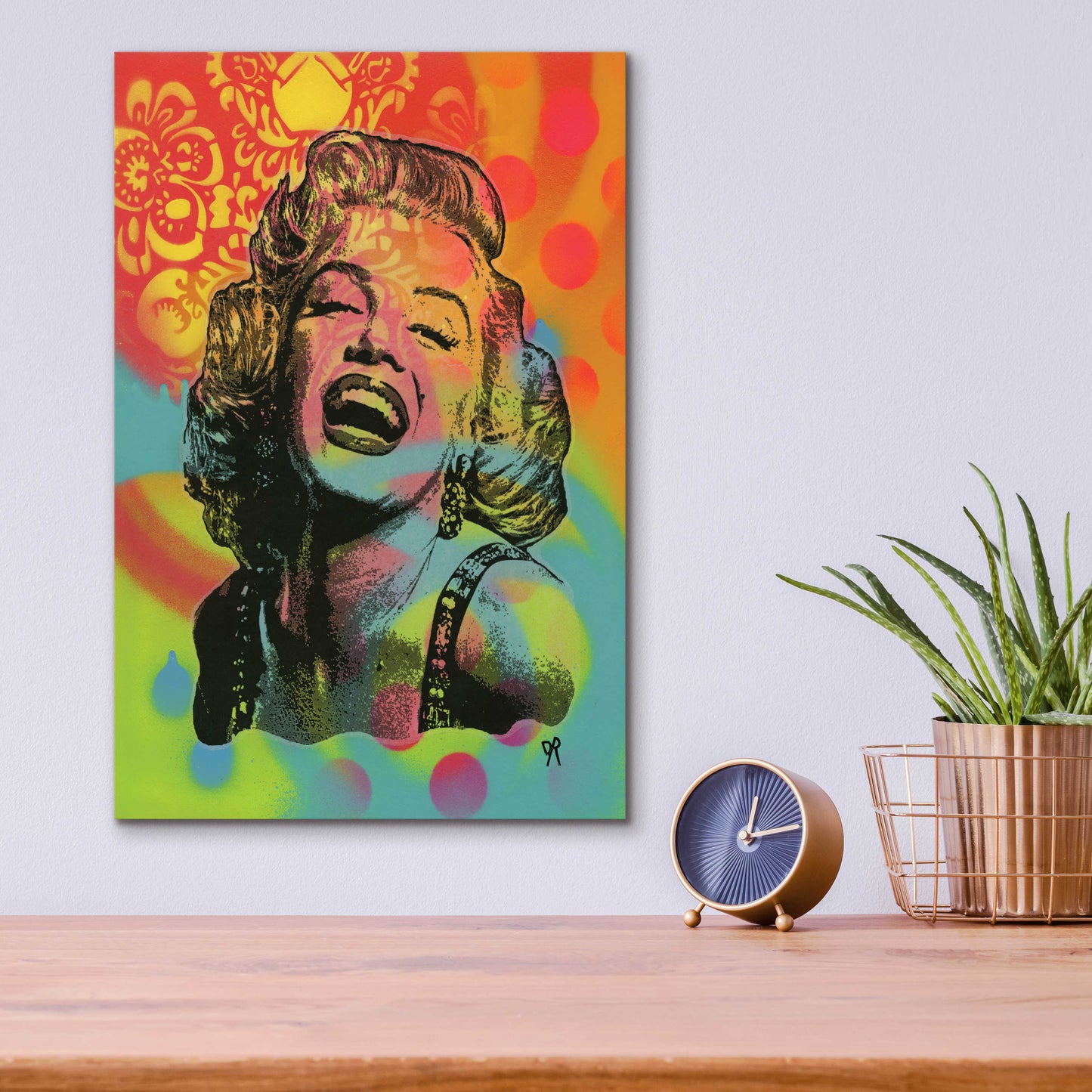 Epic Art 'Guffaw Marilyn' by Dean Russo, Acrylic Glass Wall Art,12x16