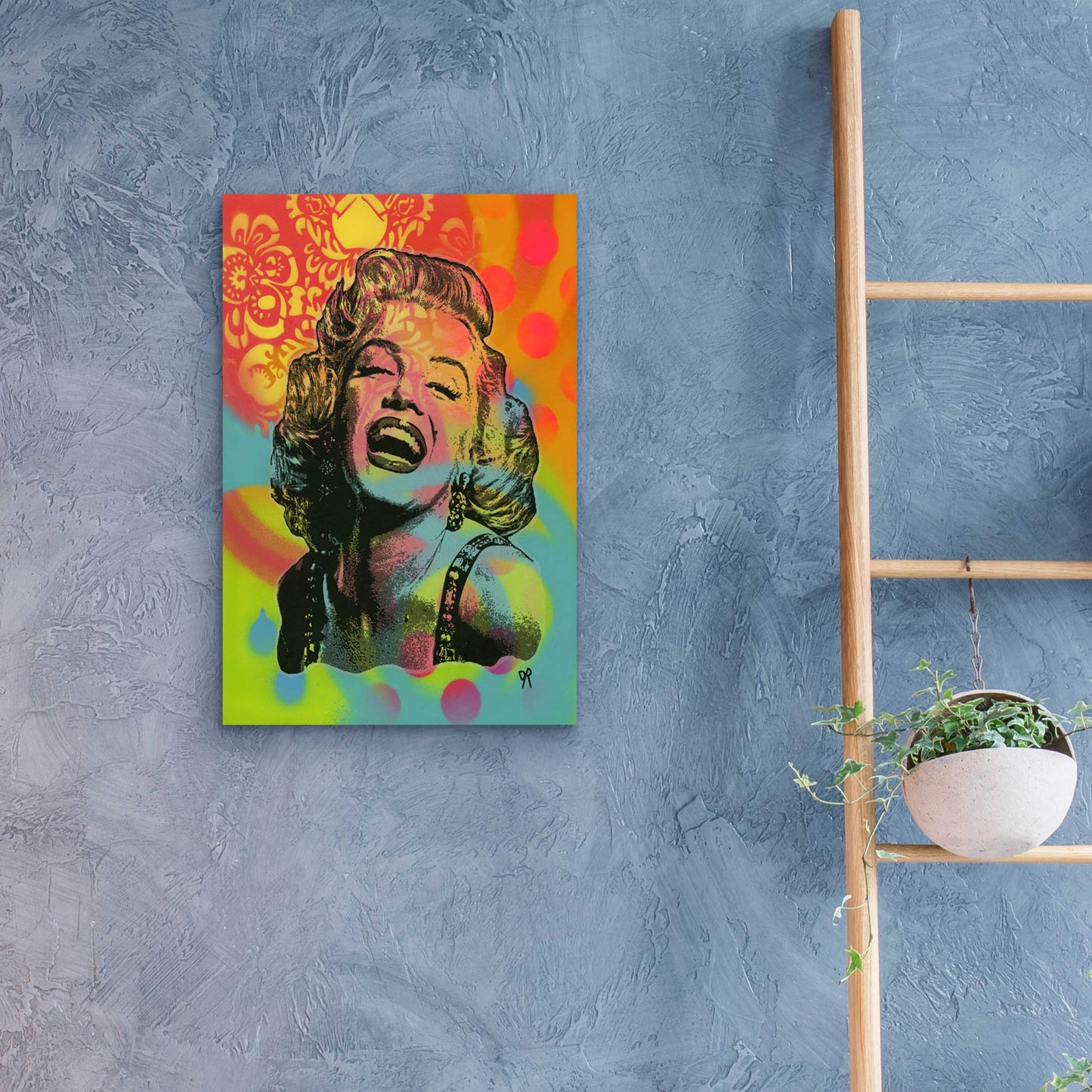 Epic Art 'Guffaw Marilyn' by Dean Russo, Acrylic Glass Wall Art,16x24