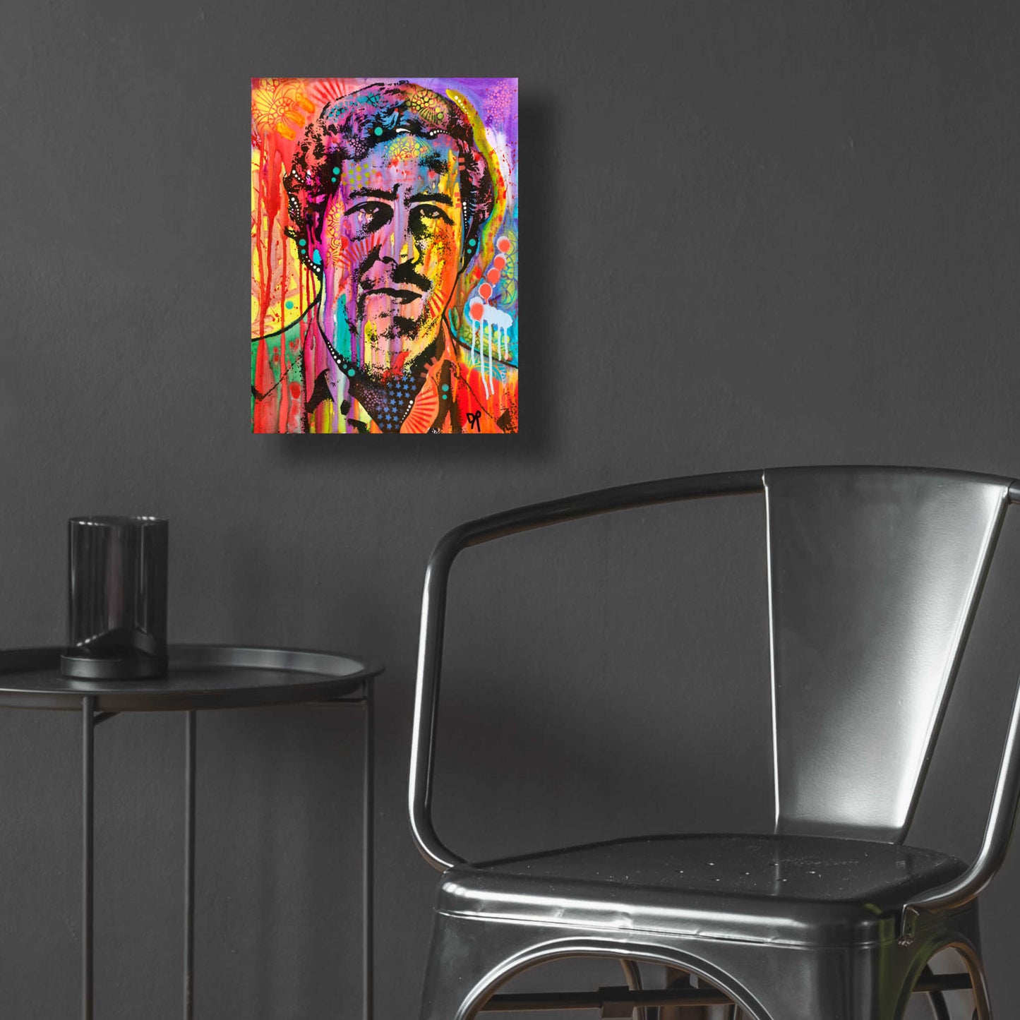 Epic Art 'Pablo Escobar' by Dean Russo, Acrylic Glass Wall Art,12x16