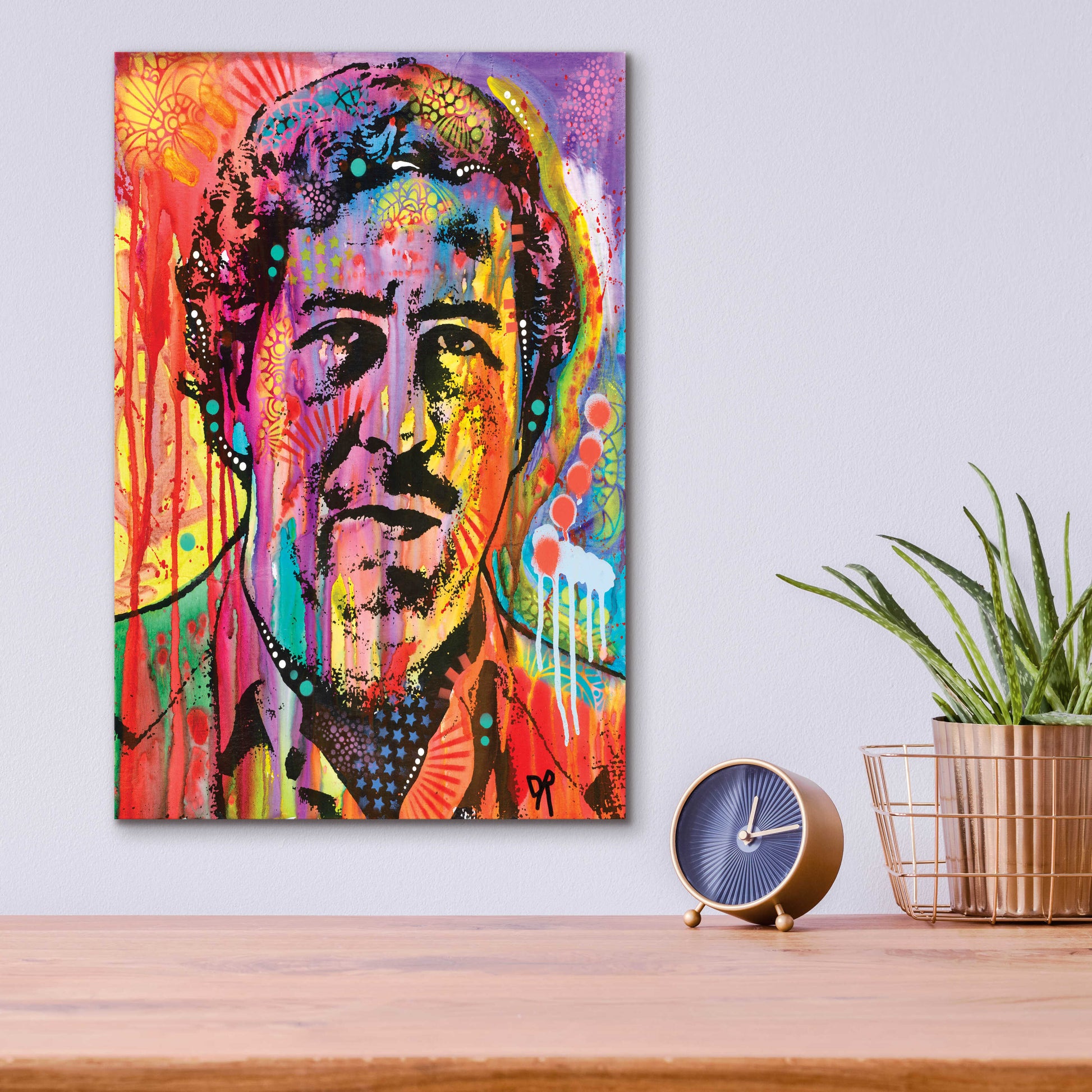 Epic Art 'Pablo Escobar' by Dean Russo, Acrylic Glass Wall Art,12x16