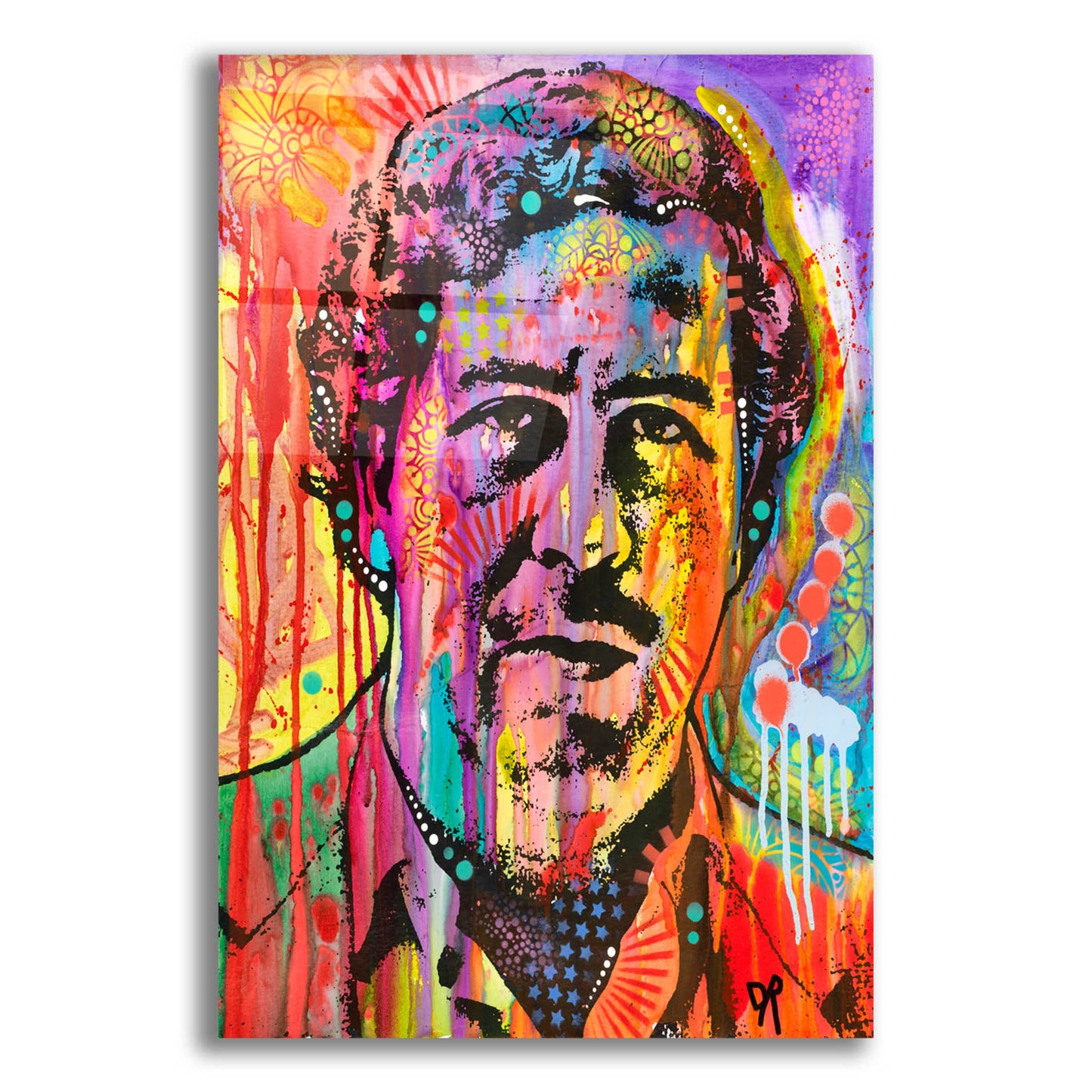 Epic Art 'Pablo Escobar' by Dean Russo, Acrylic Glass Wall Art,12x16