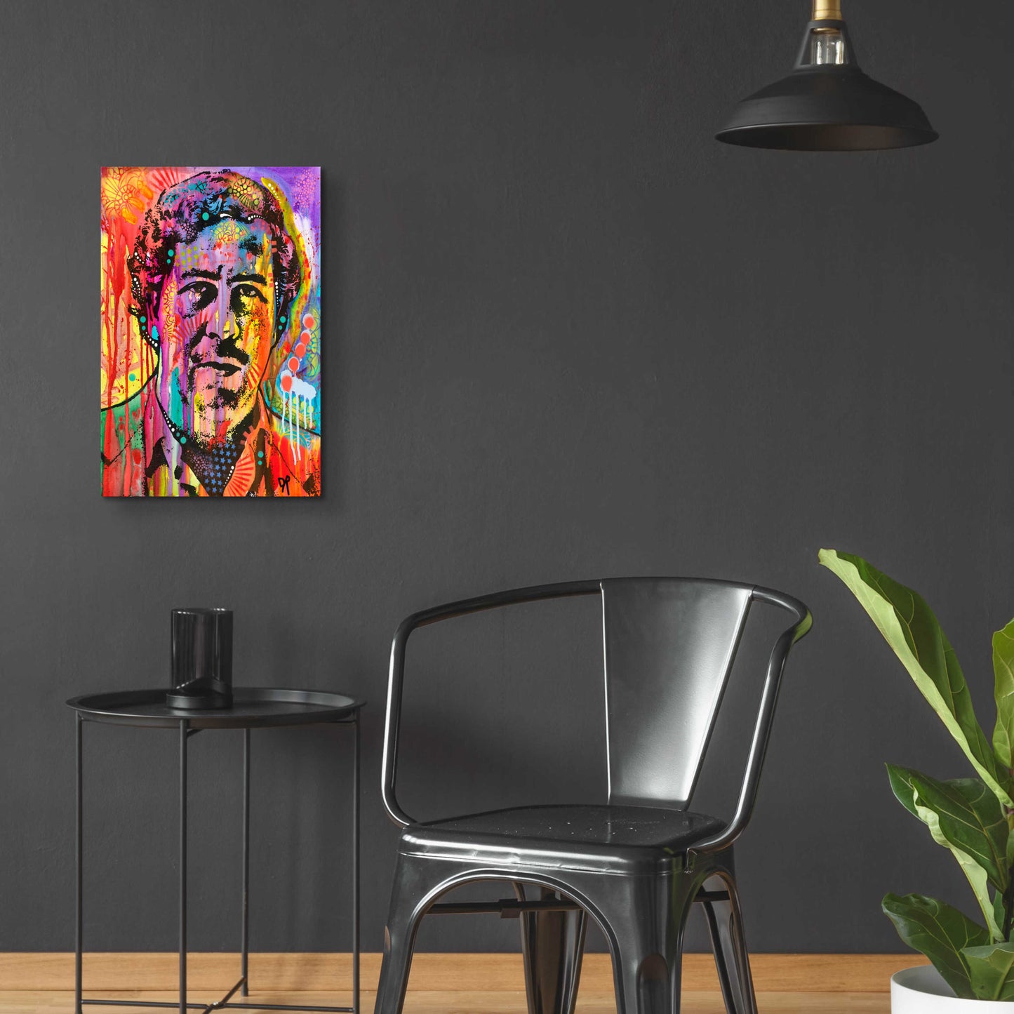 Epic Art 'Pablo Escobar' by Dean Russo, Acrylic Glass Wall Art,16x24