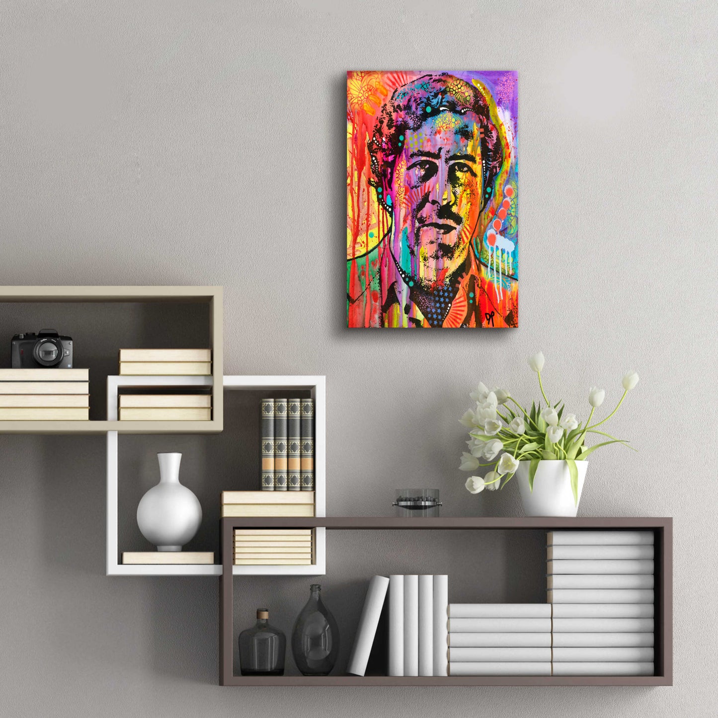 Epic Art 'Pablo Escobar' by Dean Russo, Acrylic Glass Wall Art,16x24