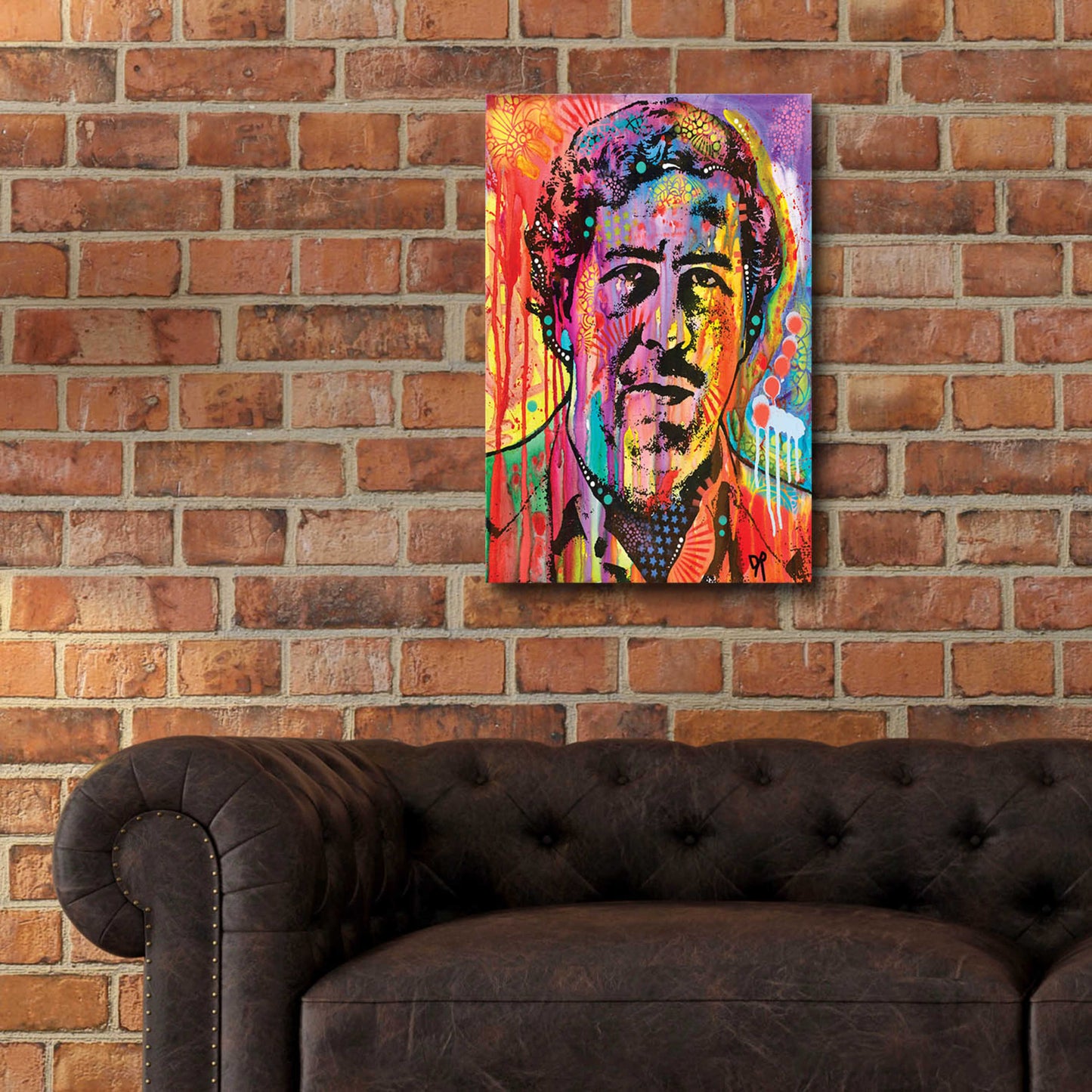 Epic Art 'Pablo Escobar' by Dean Russo, Acrylic Glass Wall Art,16x24