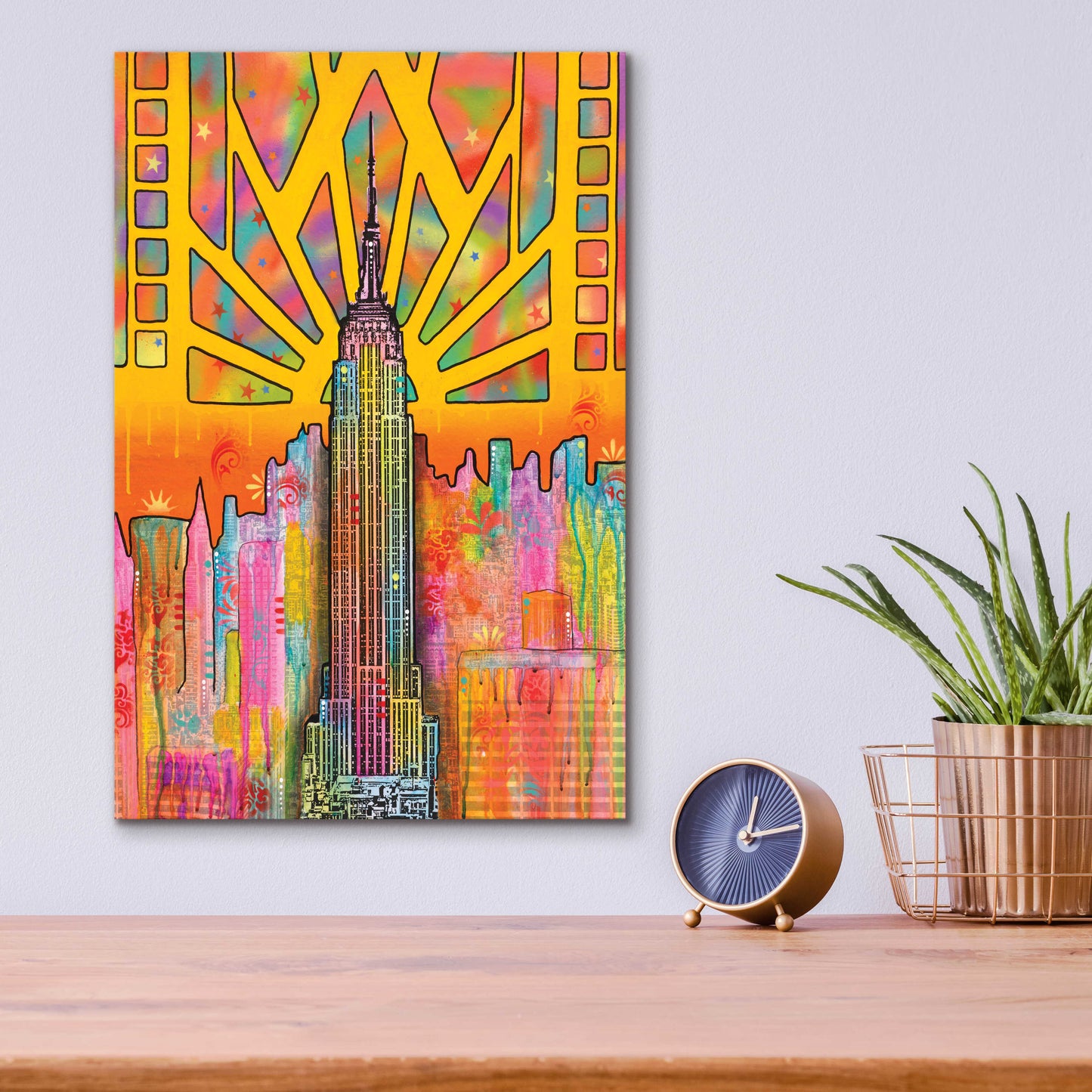 Epic Art 'ESB' by Dean Russo, Acrylic Glass Wall Art,12x16