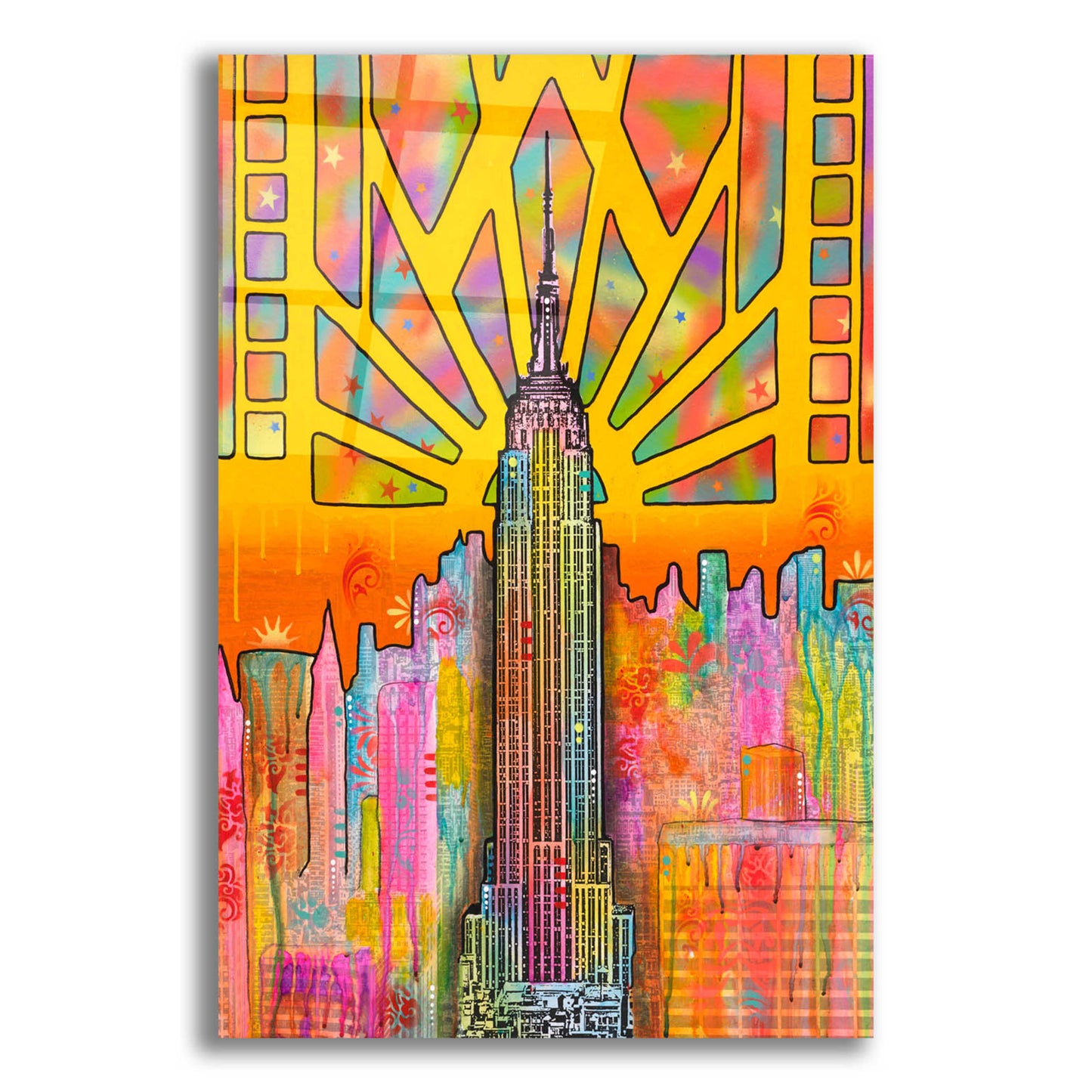 Epic Art 'ESB' by Dean Russo, Acrylic Glass Wall Art,12x16