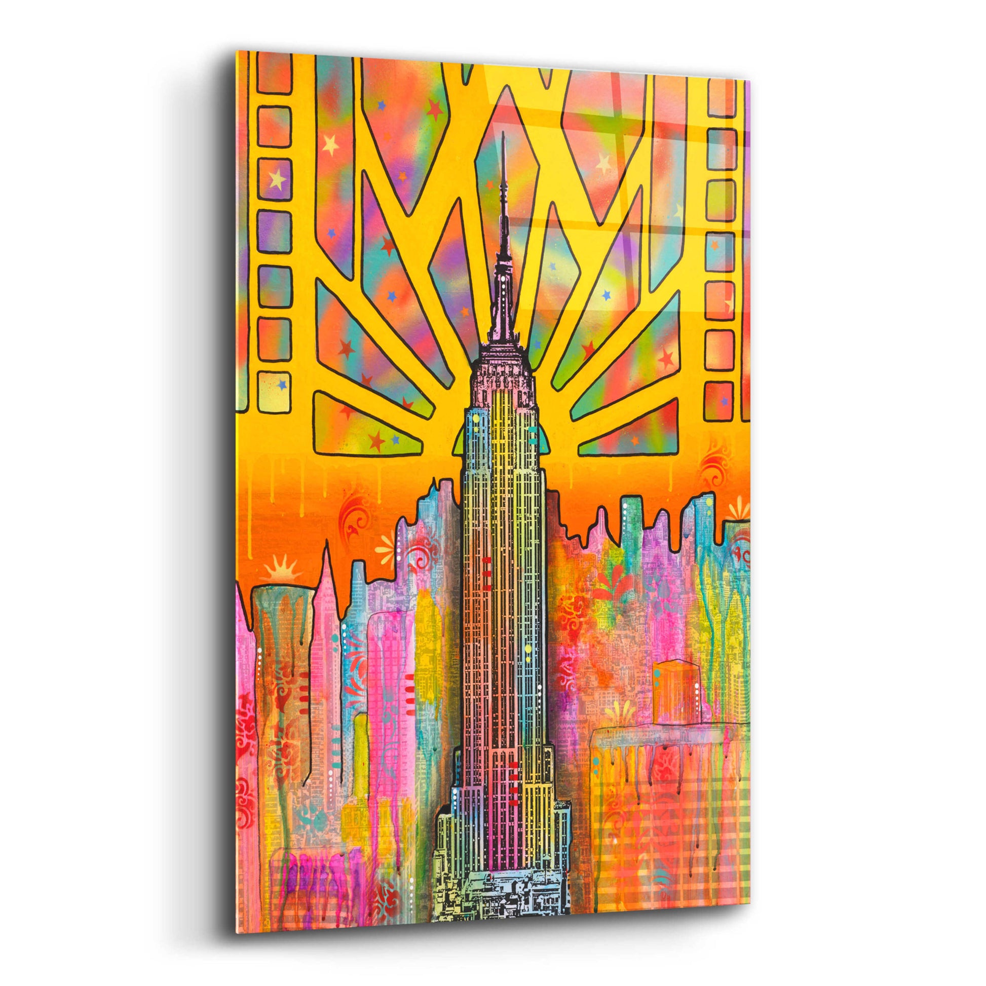 Epic Art 'ESB' by Dean Russo, Acrylic Glass Wall Art,16x24