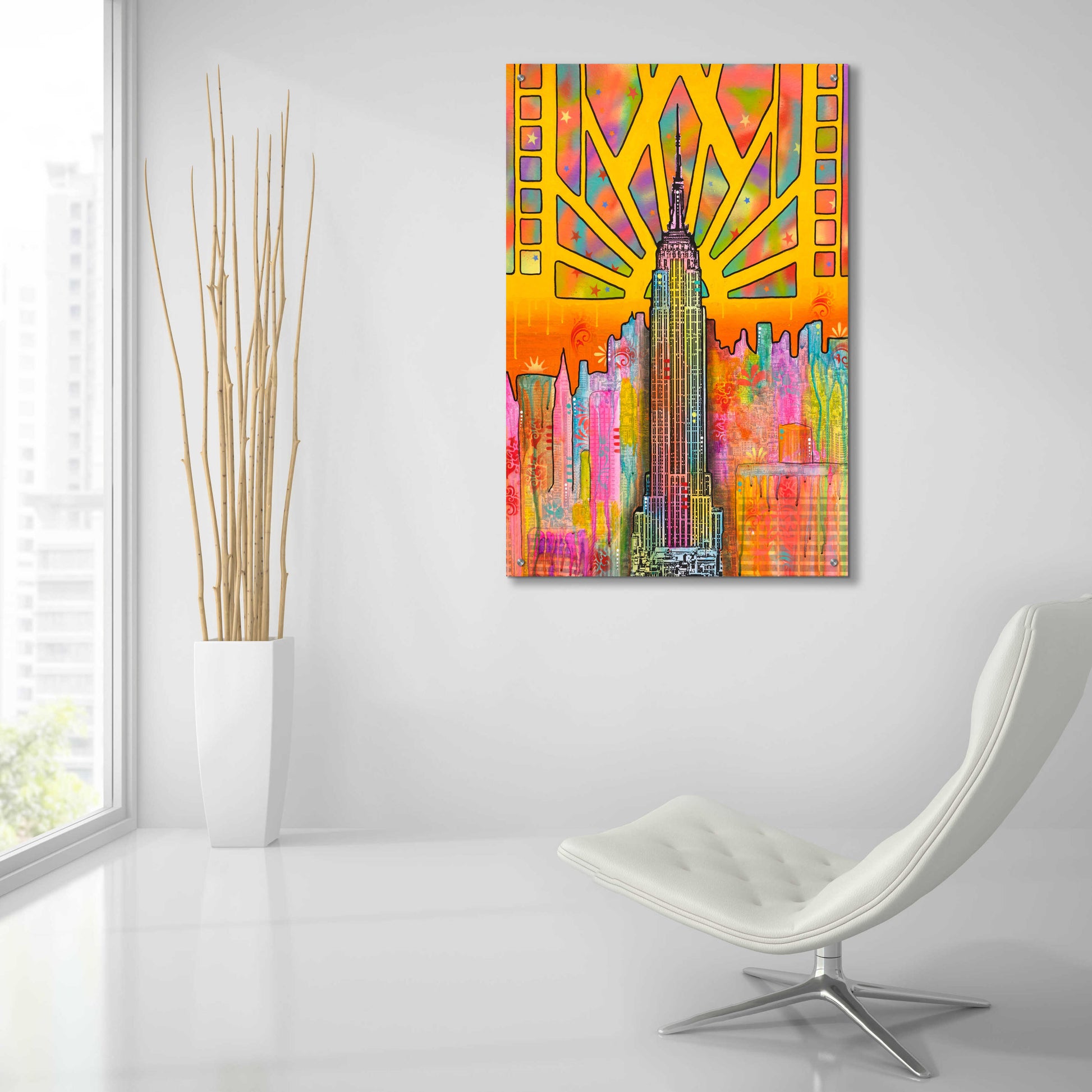 Epic Art 'ESB' by Dean Russo, Acrylic Glass Wall Art,24x36