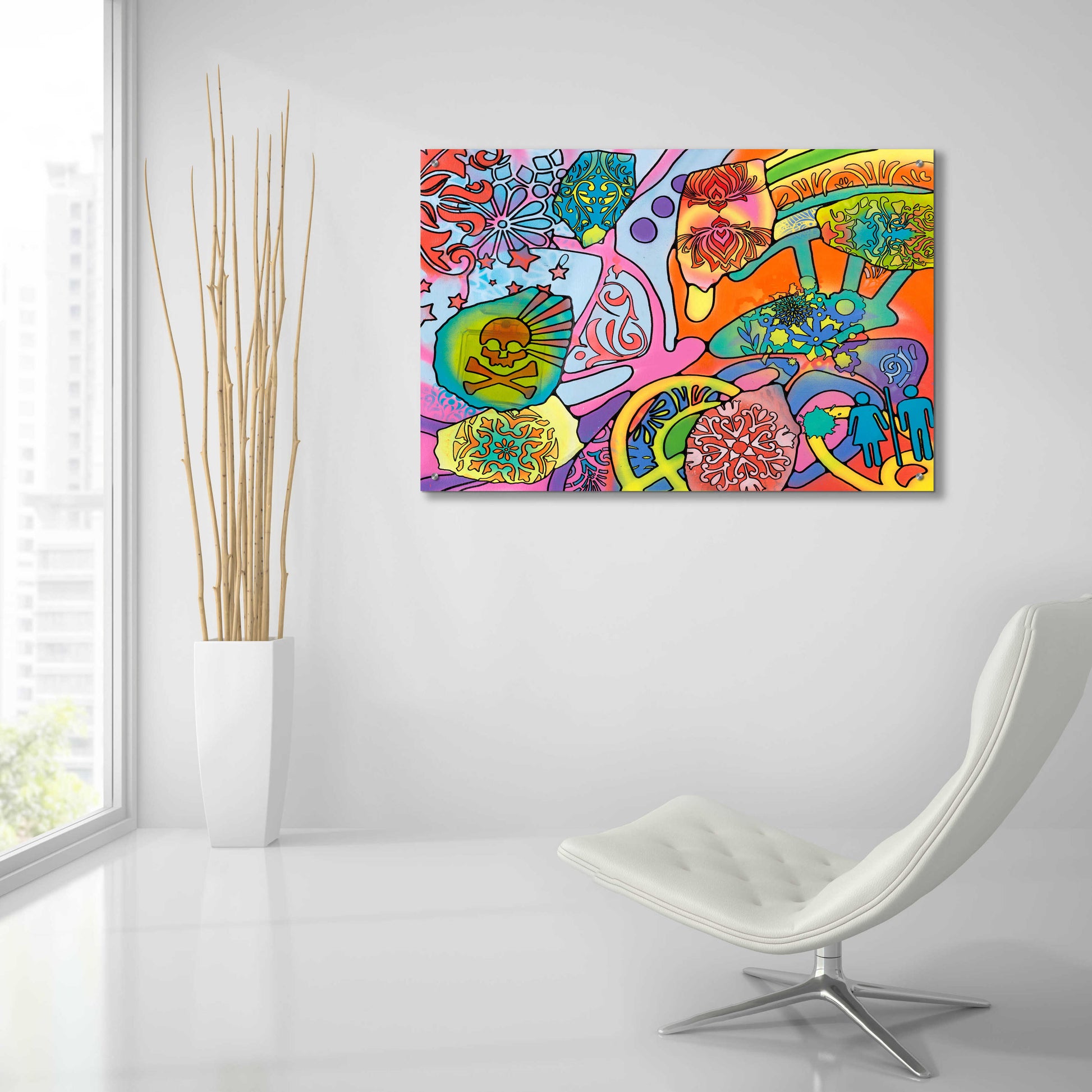 Epic Art 'These Days' by Dean Russo, Acrylic Glass Wall Art,36x24