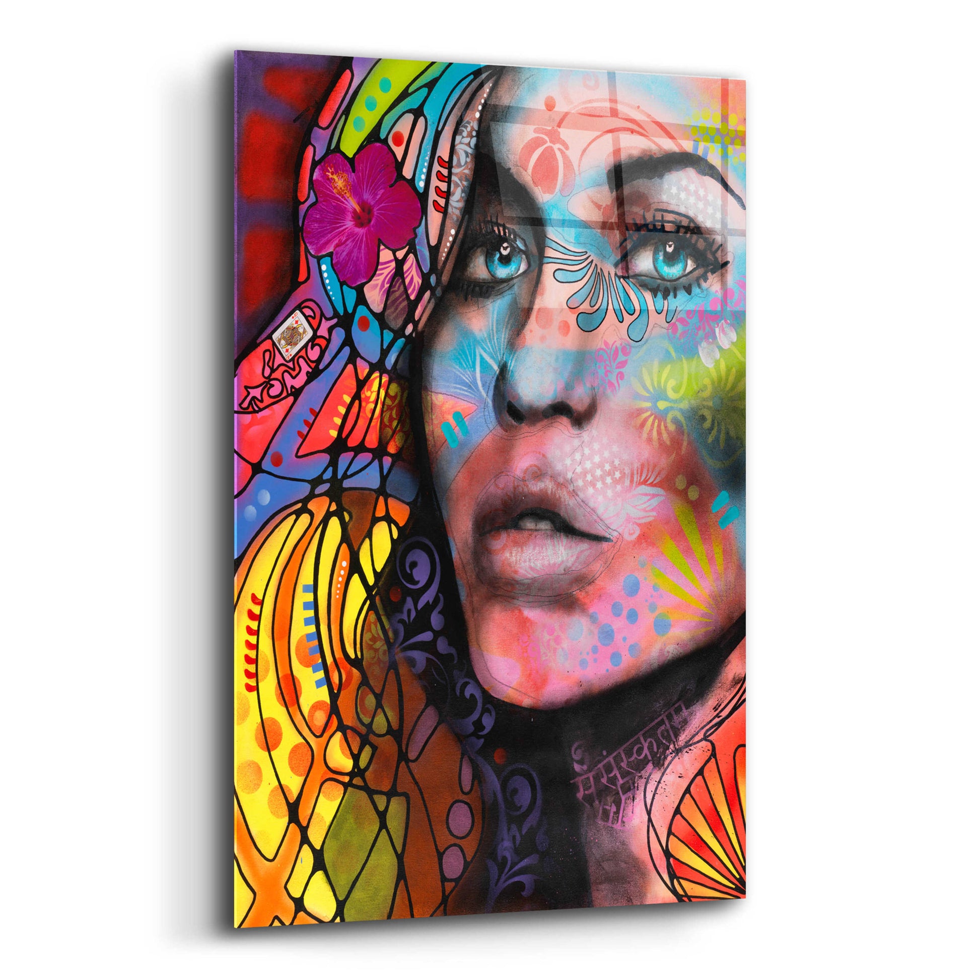 Epic Art 'Queen' by Dean Russo, Acrylic Glass Wall Art,12x16