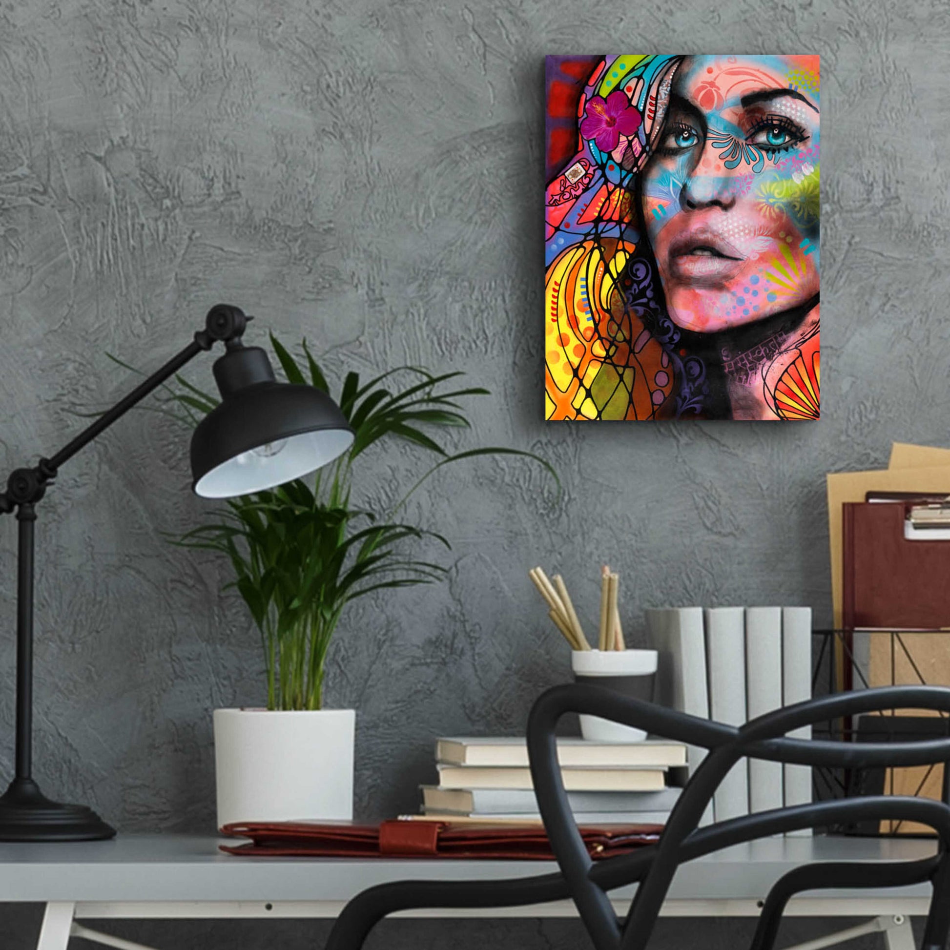 Epic Art 'Queen' by Dean Russo, Acrylic Glass Wall Art,12x16